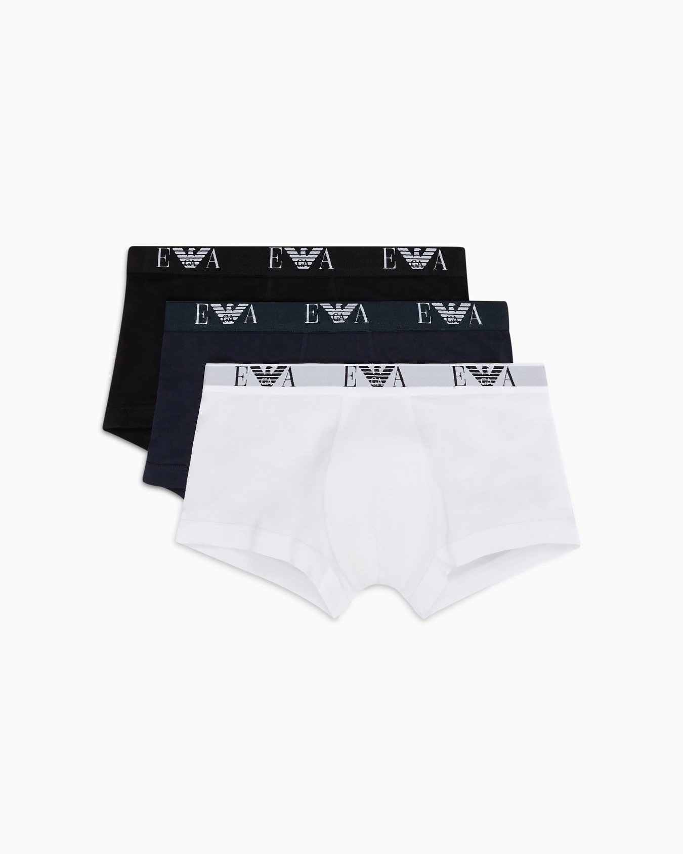 Three-pack of boxer briefs with essential monogram logo Slide 0