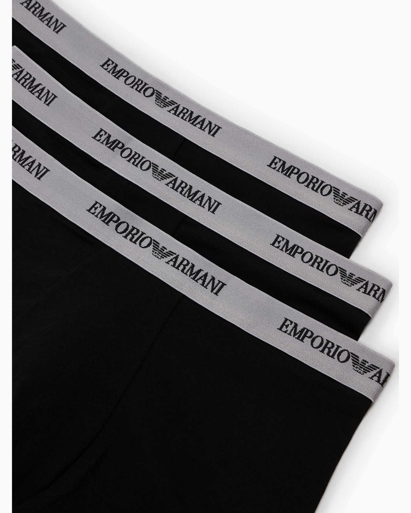 Three-pack of boxer briefs with core logo band Slide 3