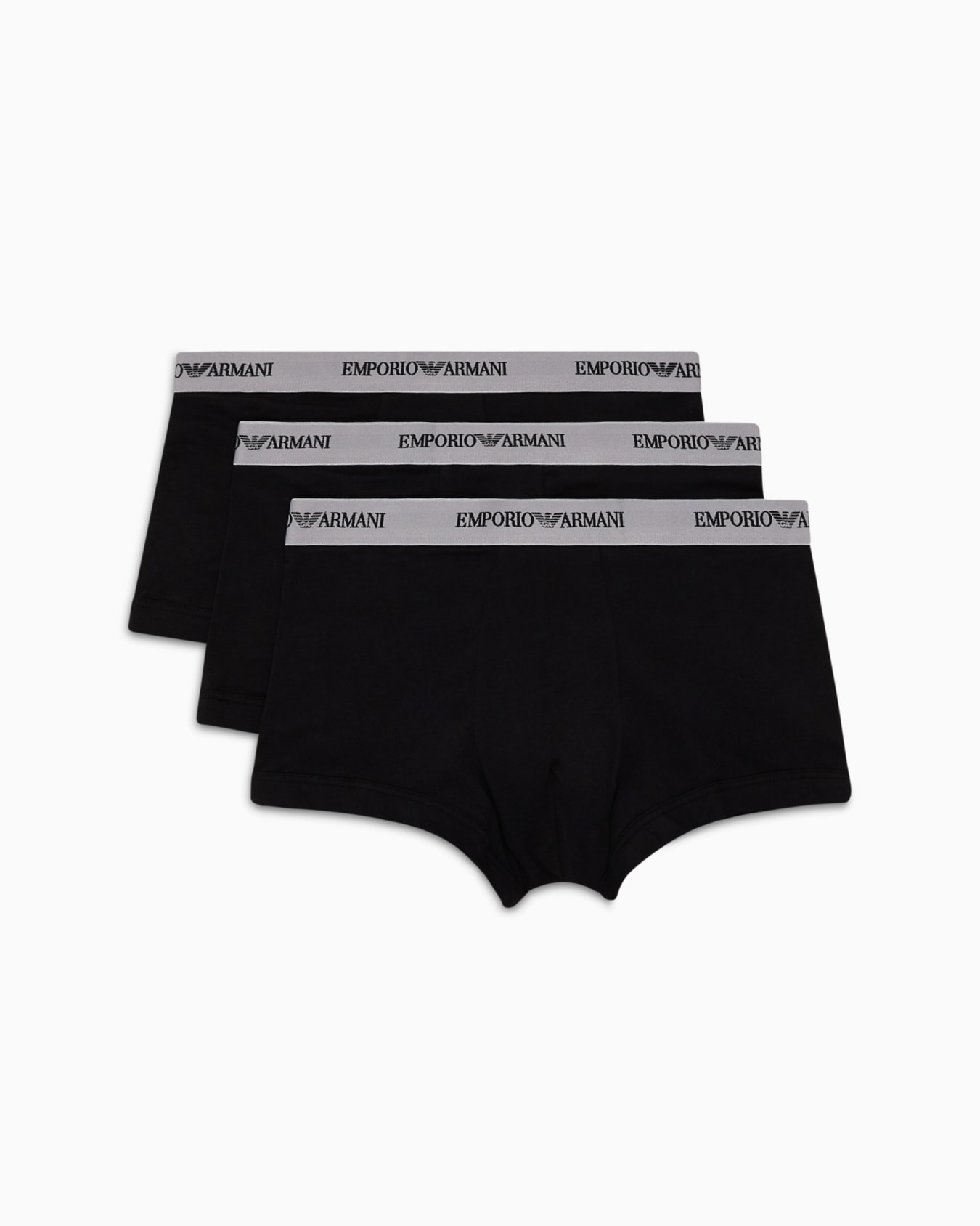Three-pack of boxer briefs with core logo band Slide 0