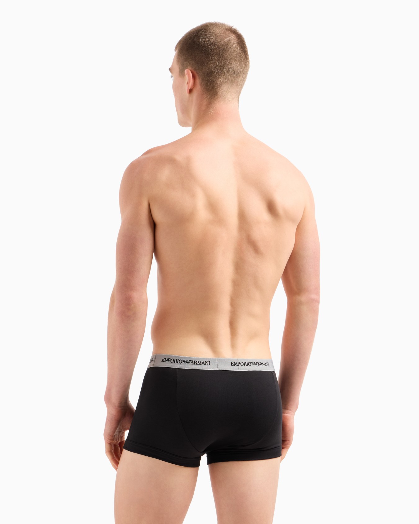 Three-pack of boxer briefs with core logo band Slide 2