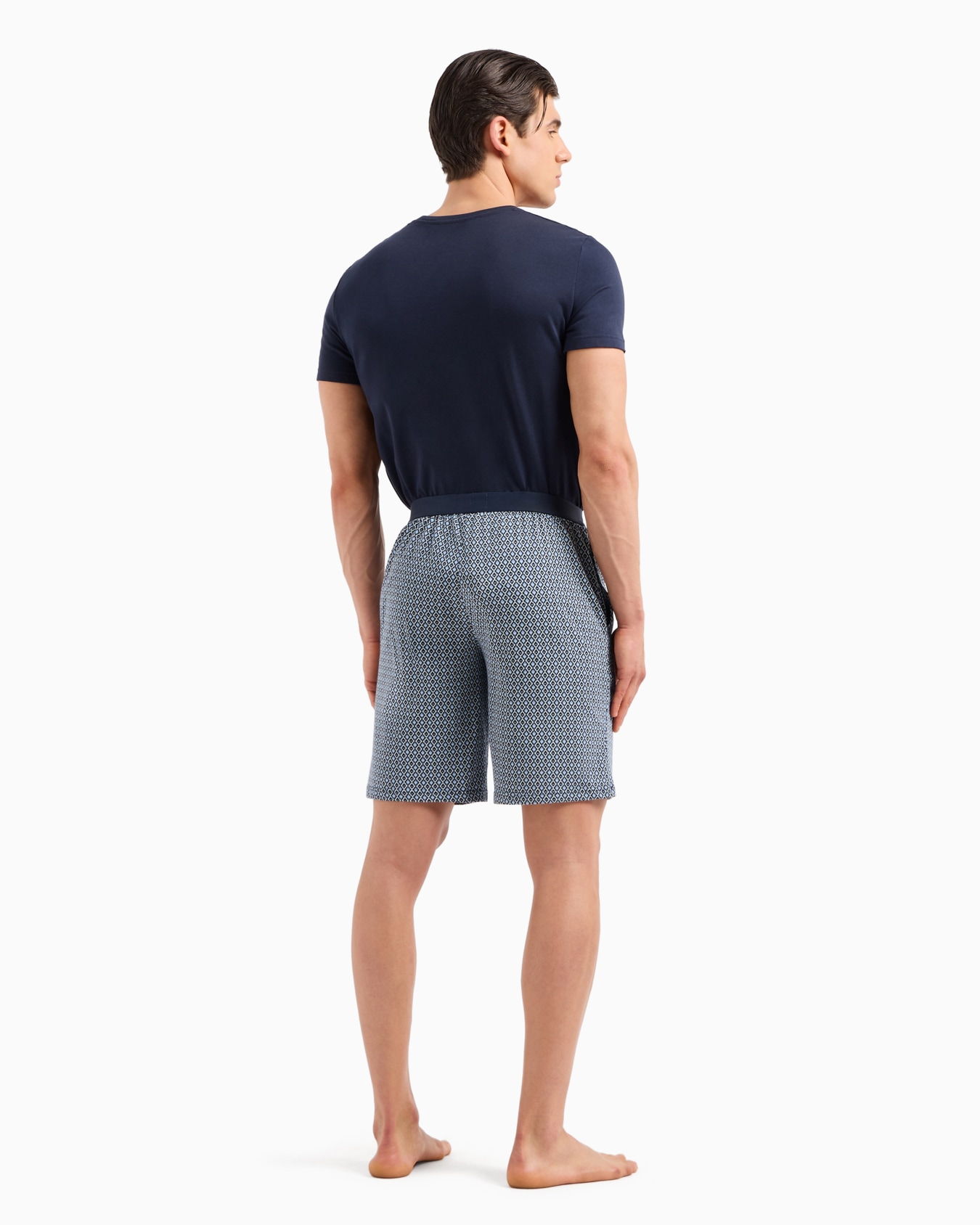 Mixed-pattern short pyjamas Slide 2