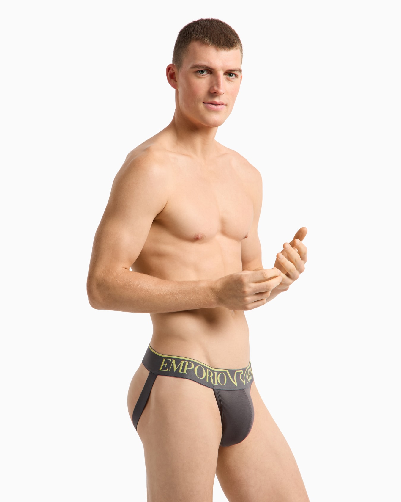 ASV Megalogo organic-cotton jockstrap Slide 1