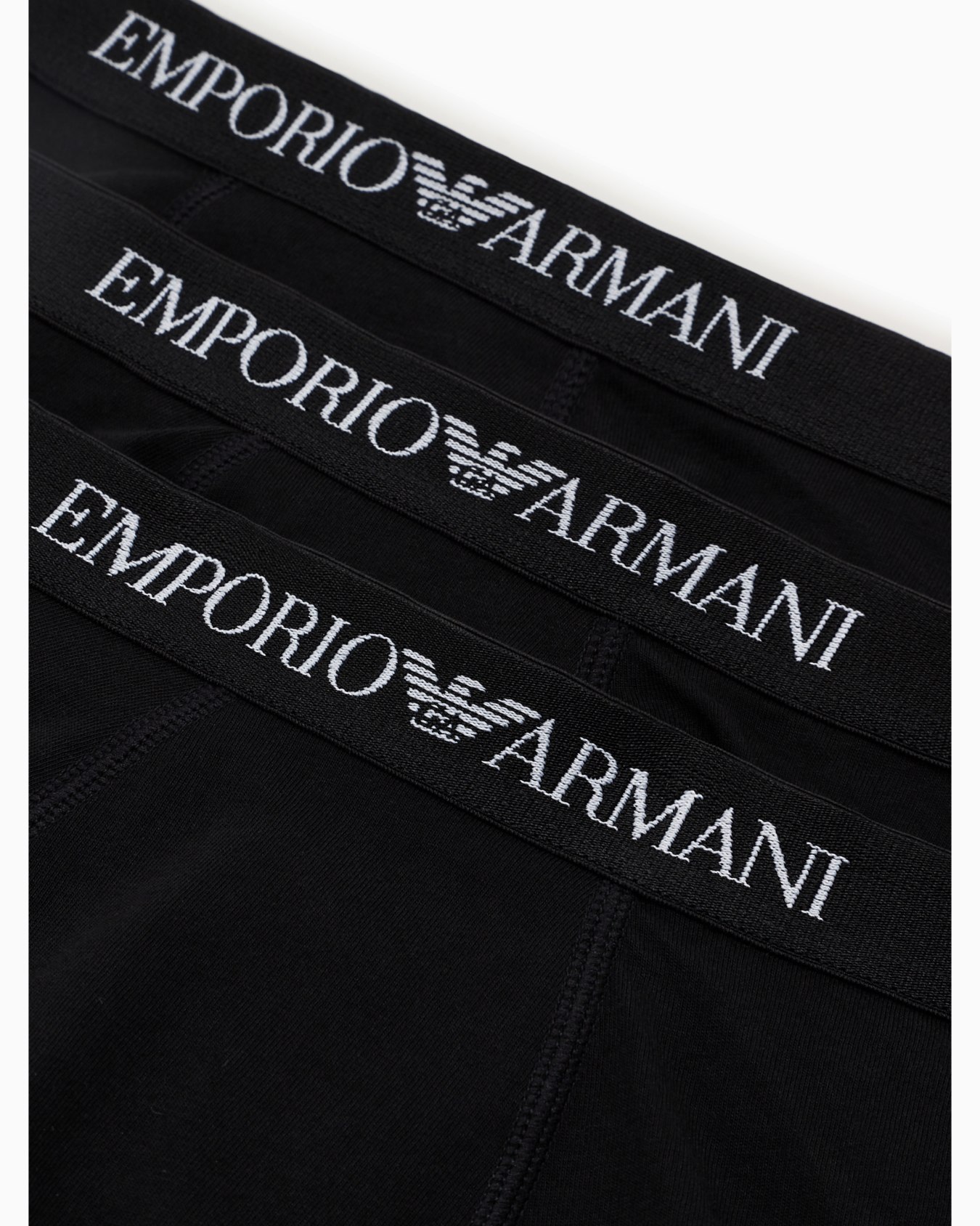 Three-pack of pure cotton basic boxer briefs Slide 1