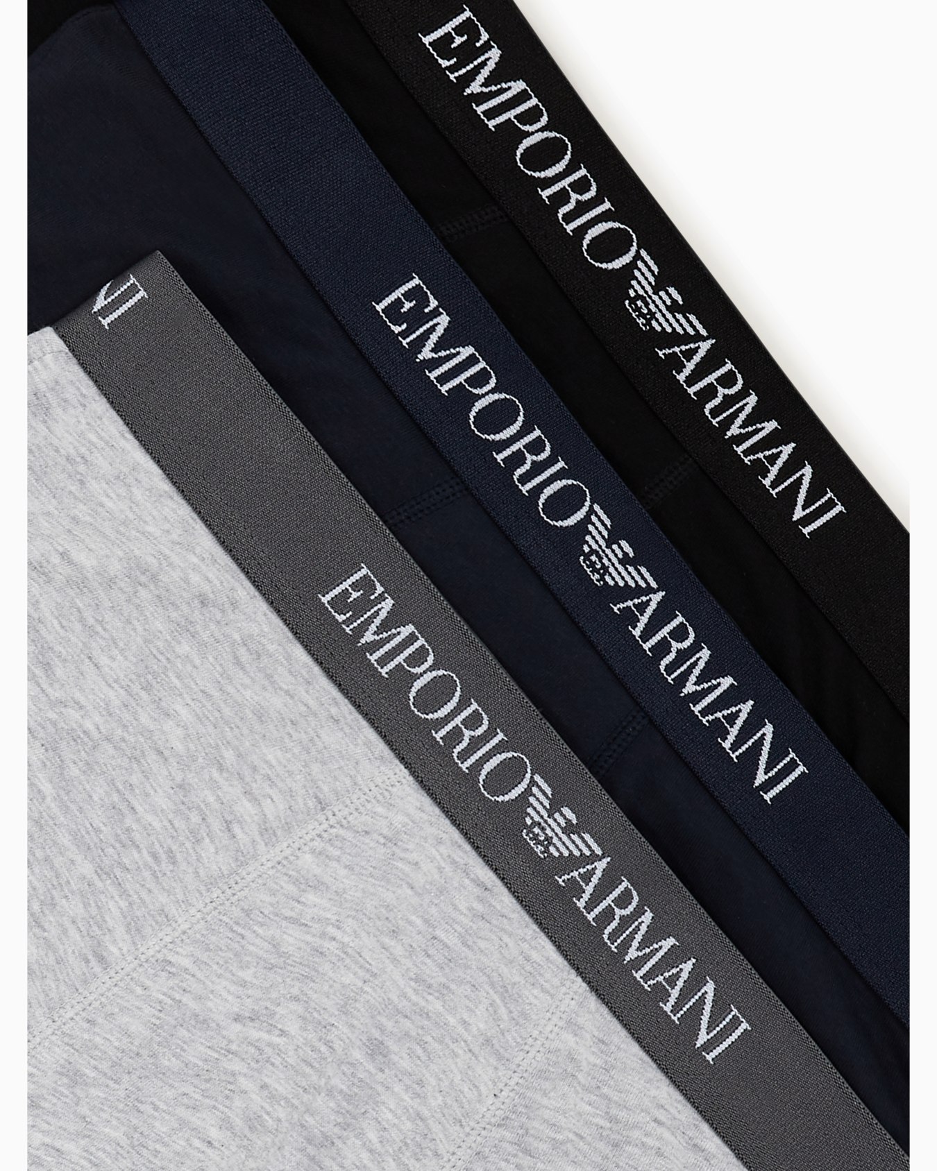 Three-pack of pure cotton basic boxer briefs Slide 3