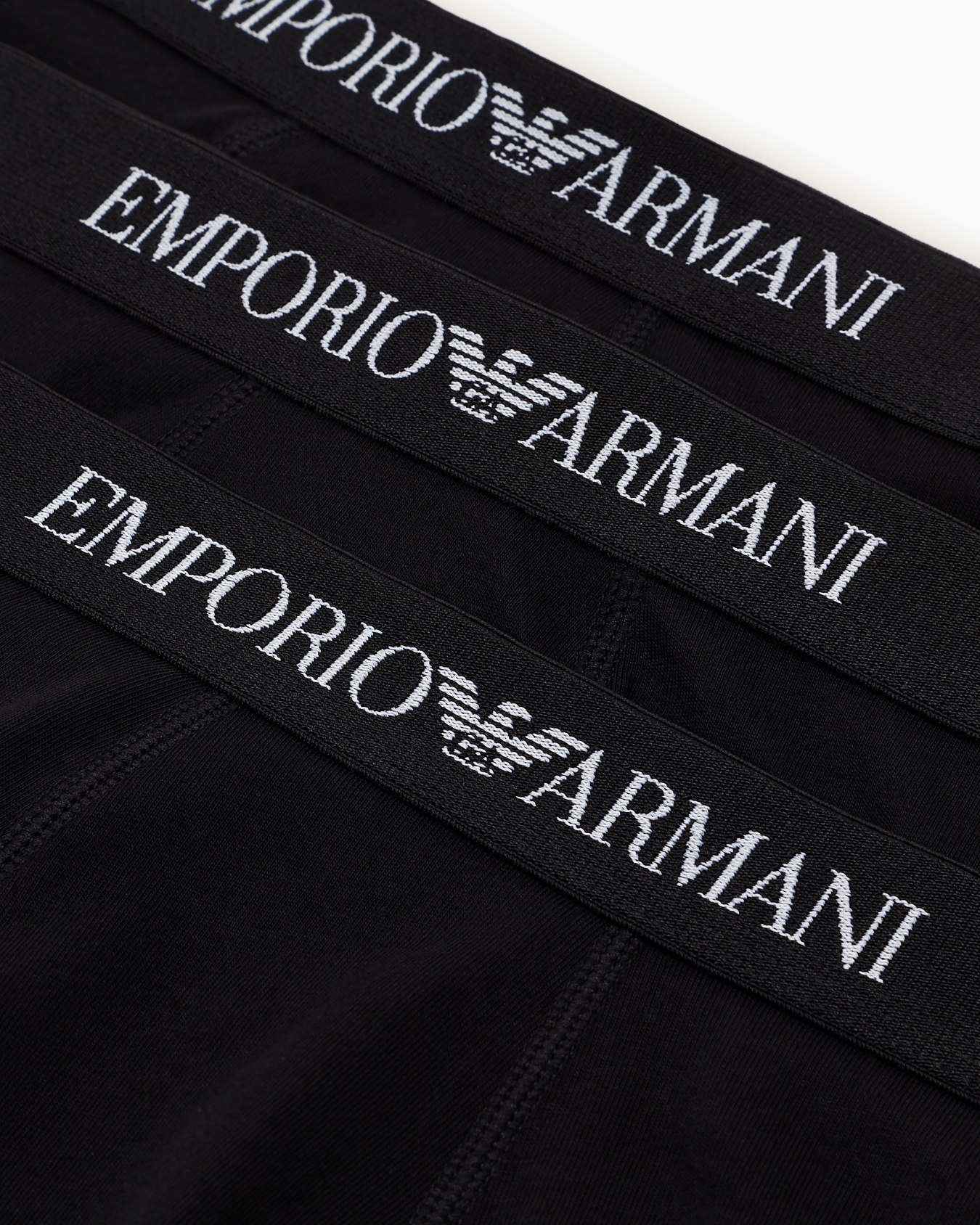 Three-pack of pure cotton basic boxer briefs Slide 3
