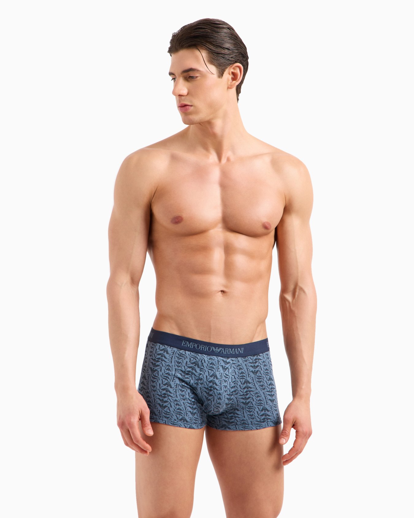 Three-pack of pure cotton boxer briefs Slide 1