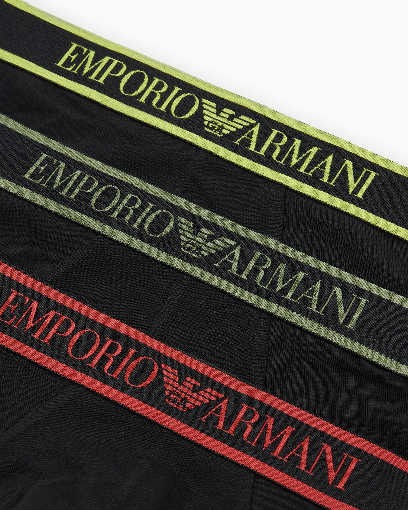 Three-pack of briefs with Core logo waistband Slide 3