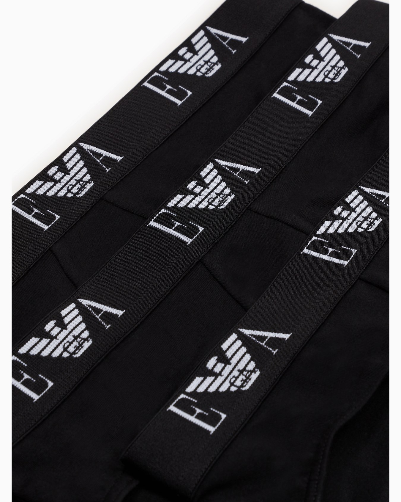 Three-pack of briefs with essential monogram logo Slide 3