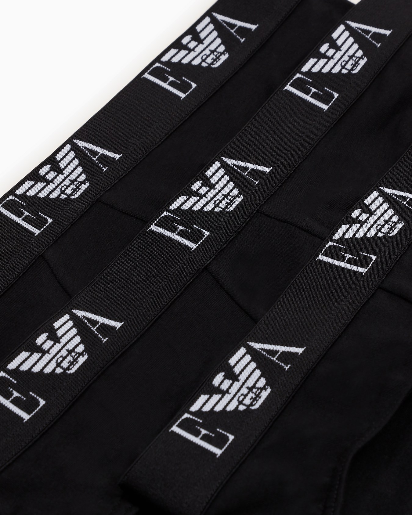 Three-pack of briefs with essential monogram logo Slide 3