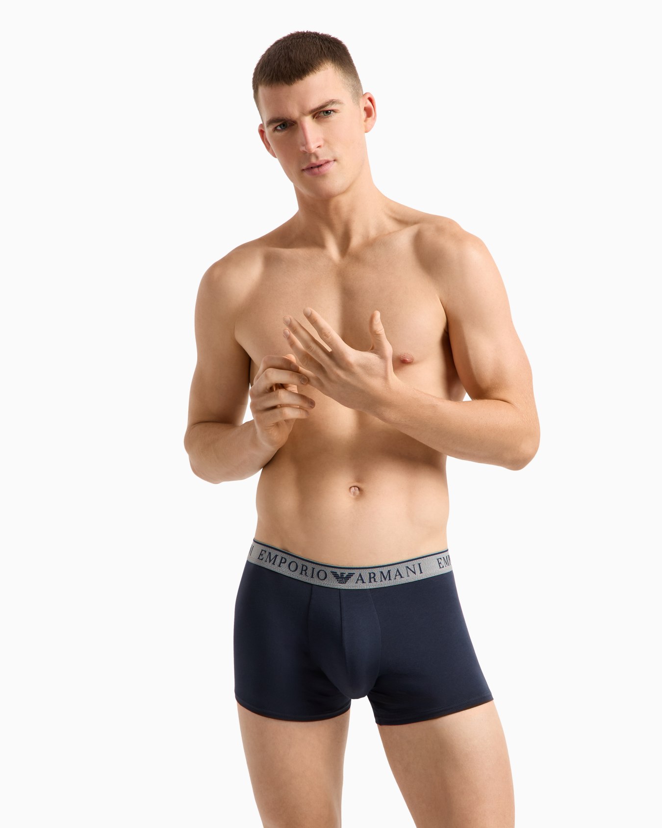Paquete de dos calzoncillos bóxer con logotipo Endurance Diapositiva 1