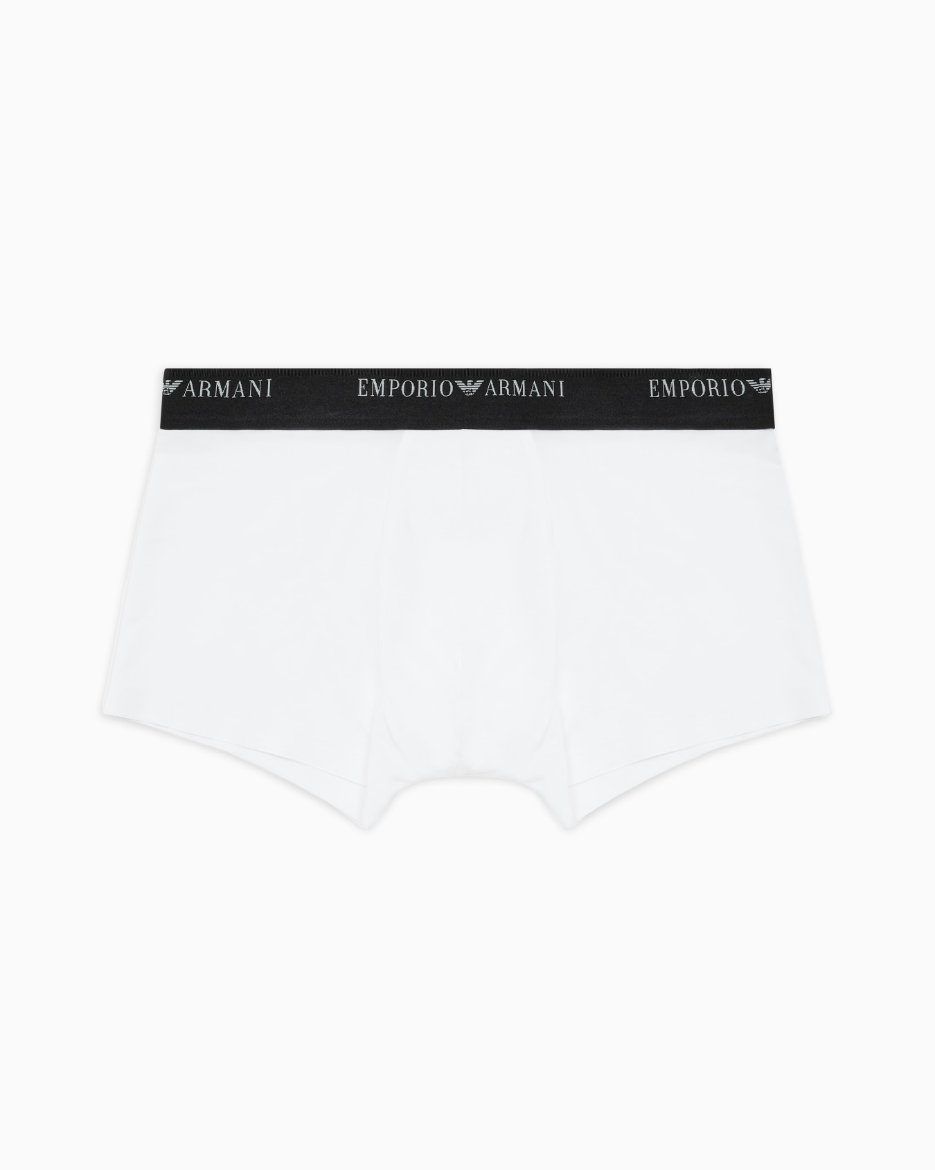 Soft modal boxer briefs with logo waist Slide 0