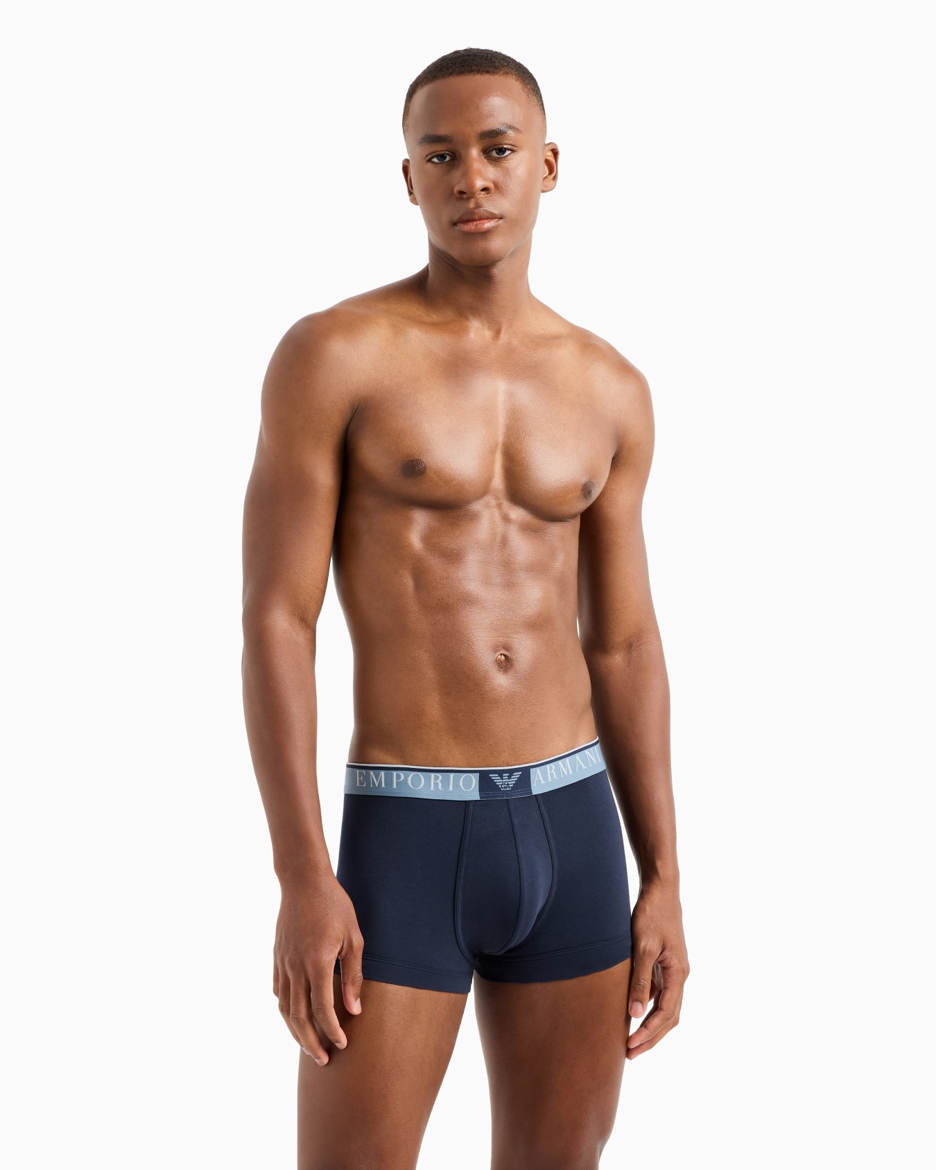 Boxer court en coton biologique Logo Aigle ASV Diapositive 1