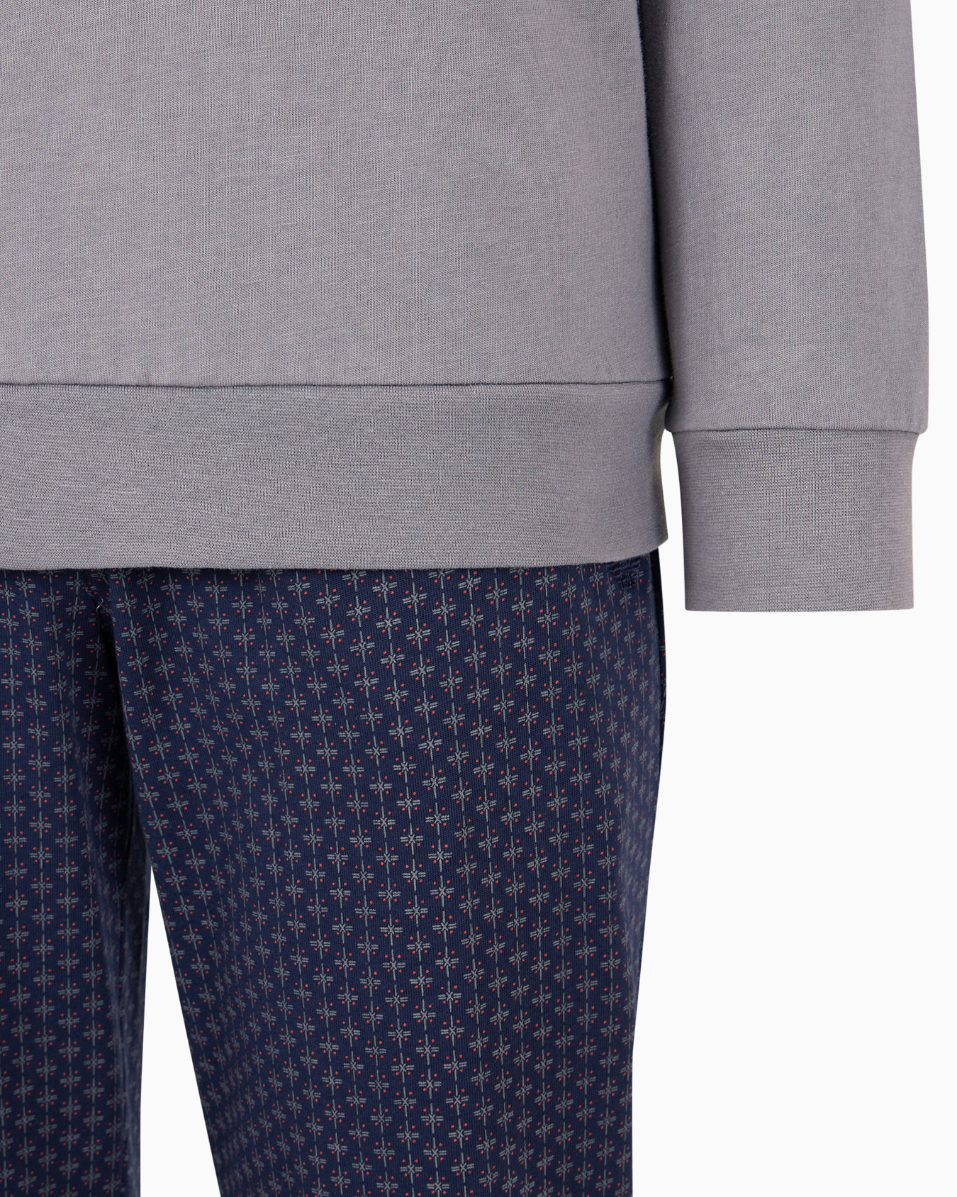Pyjama à motif divers et bas élastique Diapositive 3