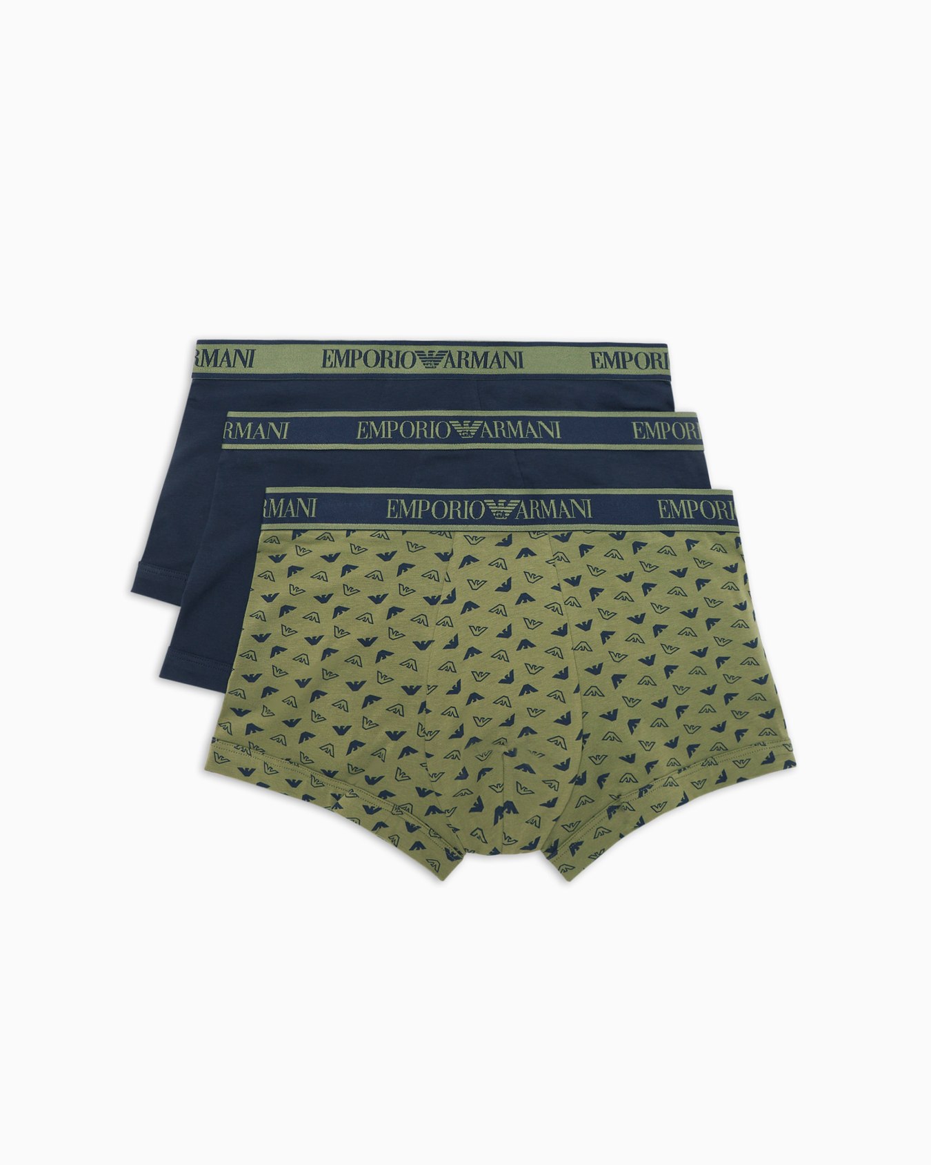Three-pack of boxer briefs with core logo waistband Slide 0