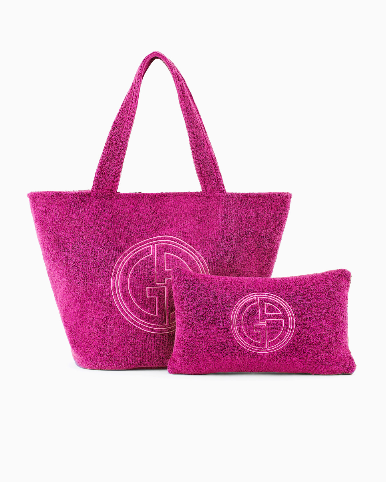 Cotton terry beach bag Slide 0