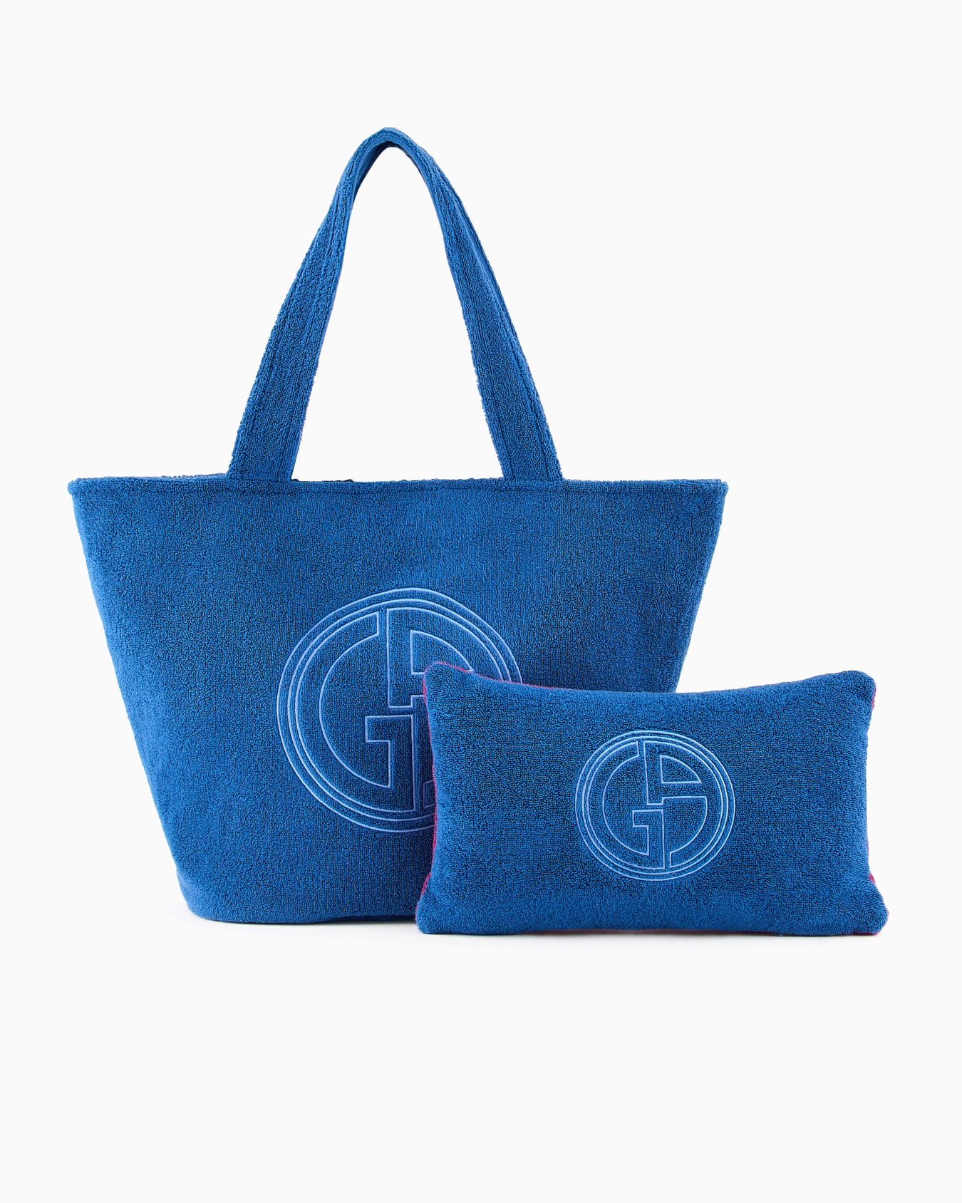 Cotton terry beach bag Slide 0