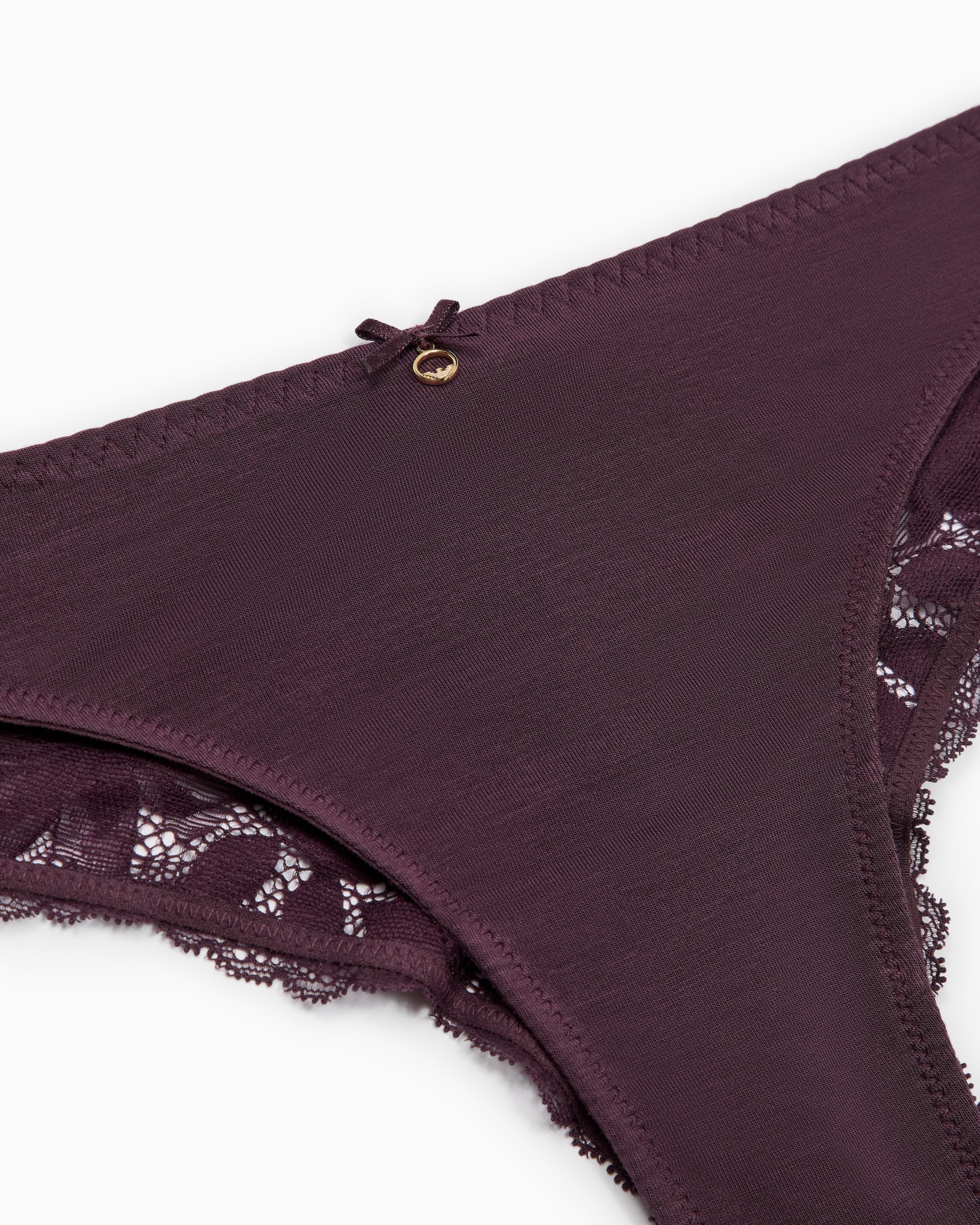 ASV Dreamy lace certified-viscose Brazilian briefs Slide 1