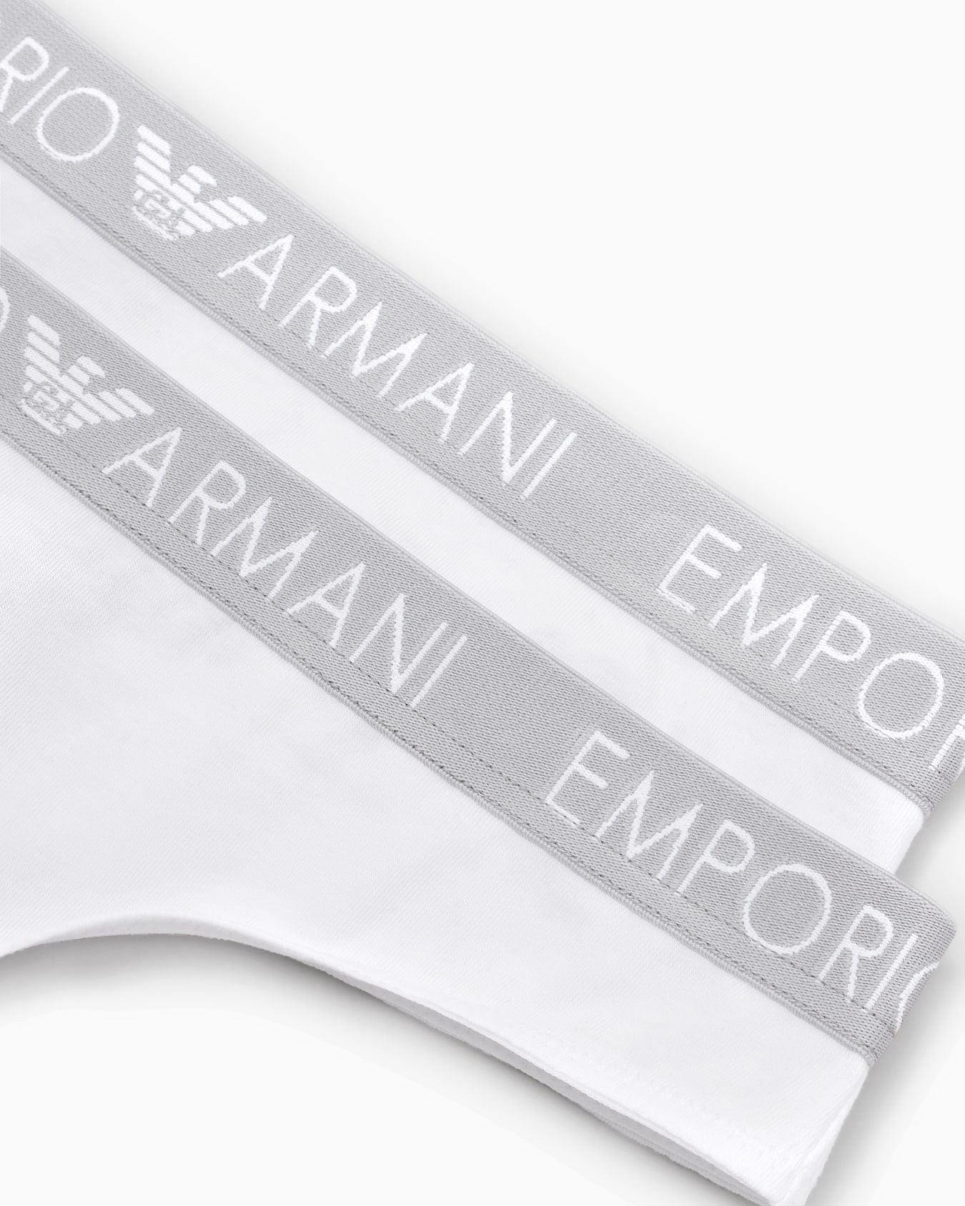 Two-pack of Iconic logo thongs Slide 3
