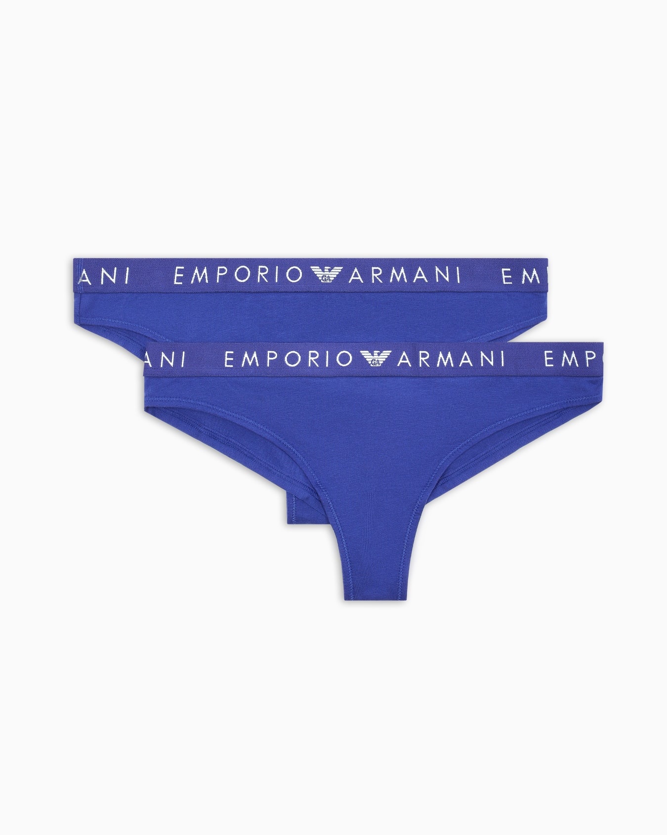 ASV 2er-Pack Brazilian Slips aus Iconic Bio-Baumwolle mit Logo-Band Folie 0