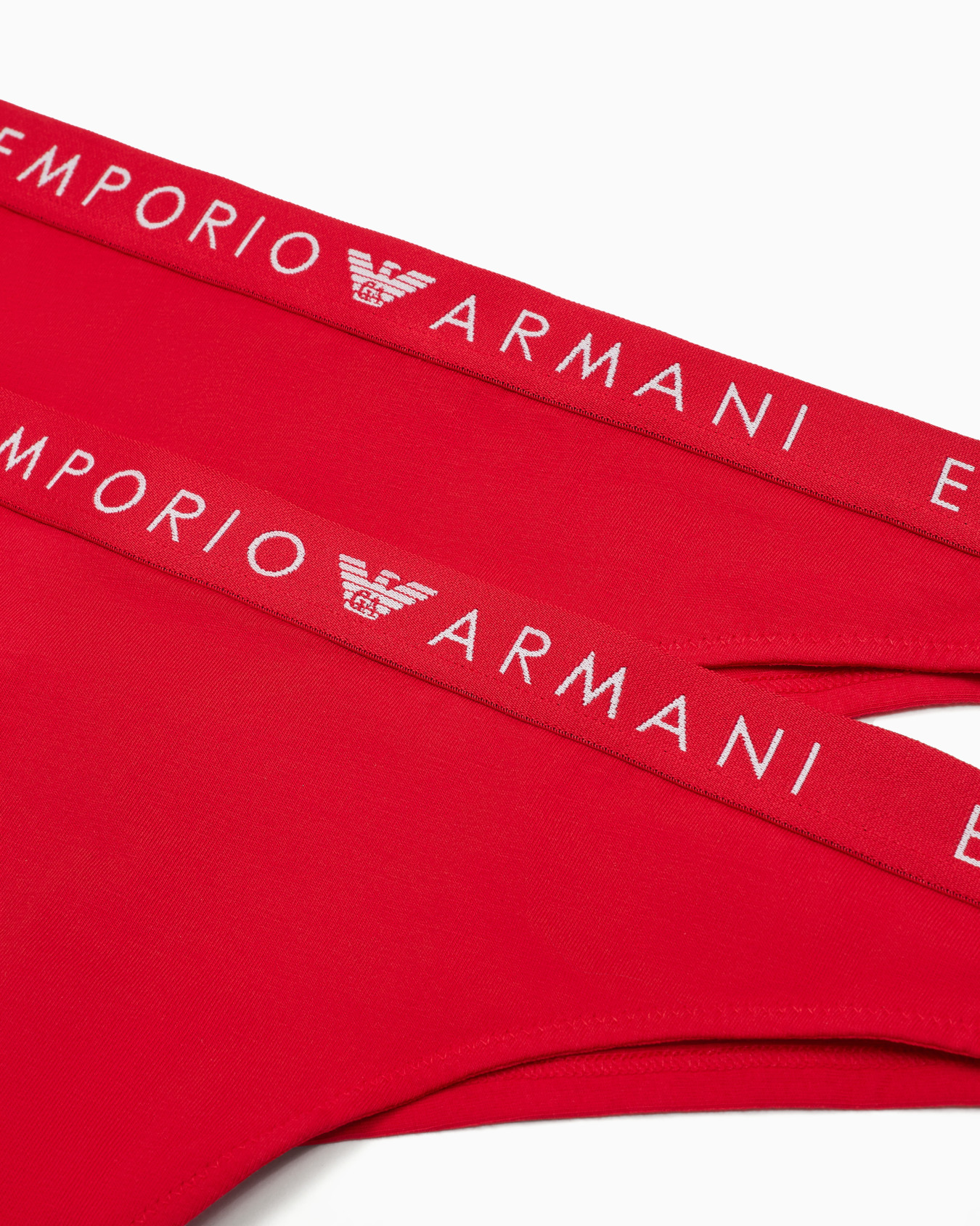 ASV 2er-Pack Brazilian Slips aus Iconic Bio-Baumwolle mit Logo-Band Folie 3
