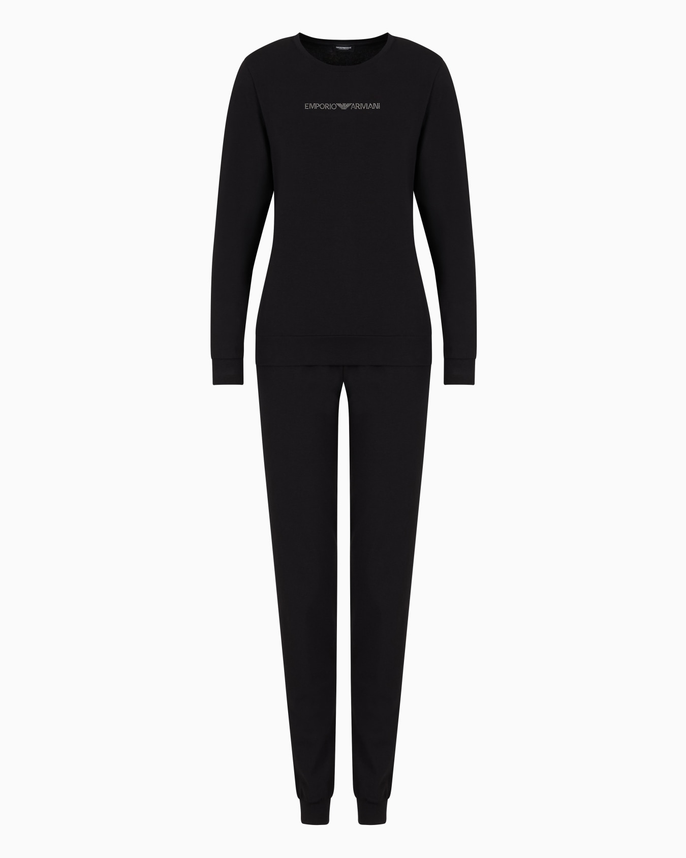 ASV Essential logo studs organic-cotton pyjamas Slide 0