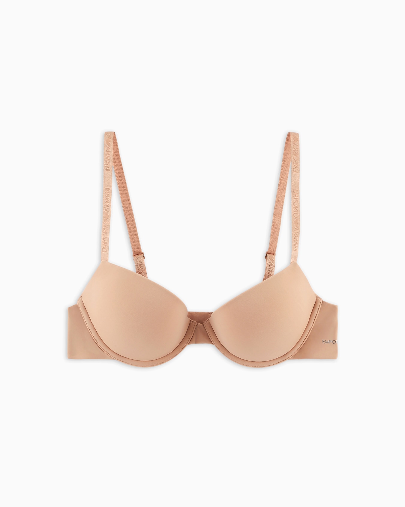 Bonded microfibre push-up bra Slide 0