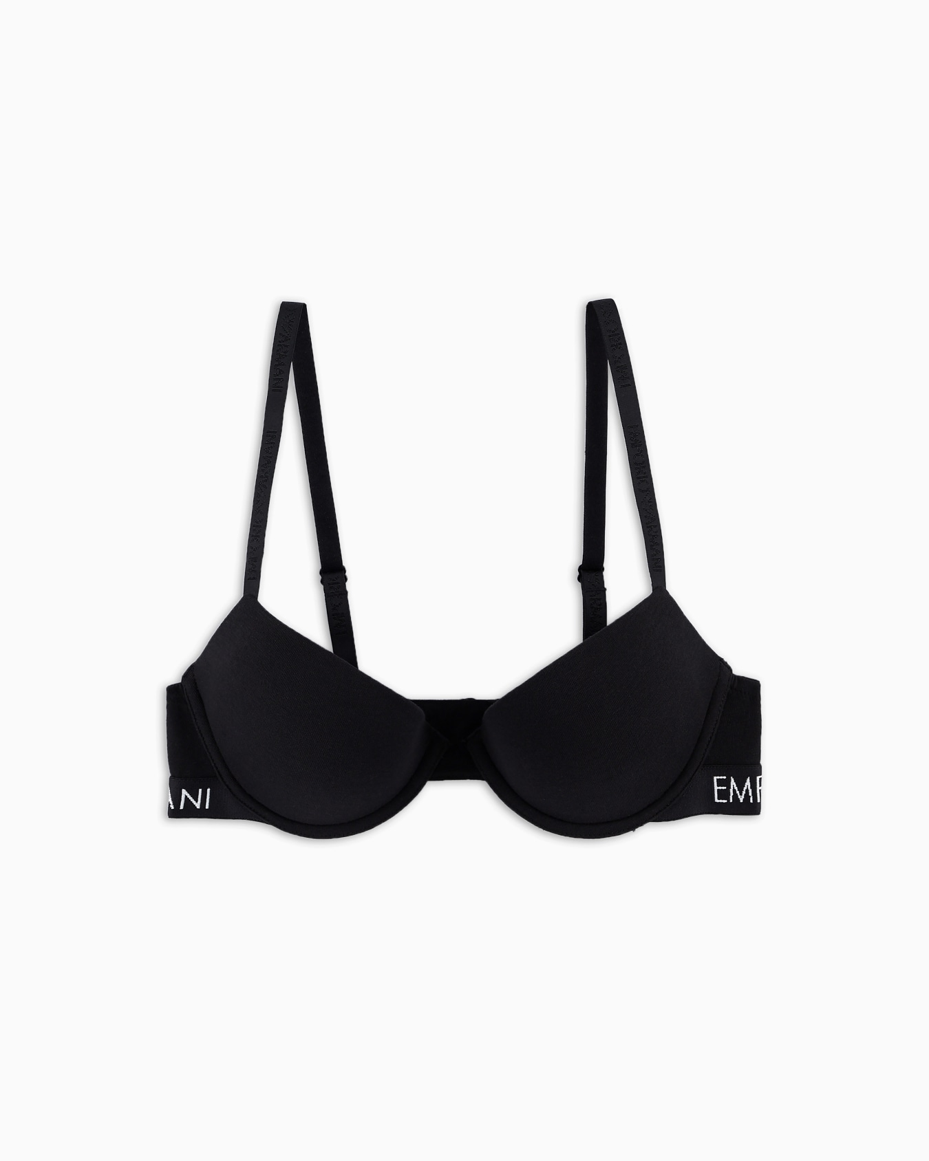 Iconic logo push-up bra Slide 0