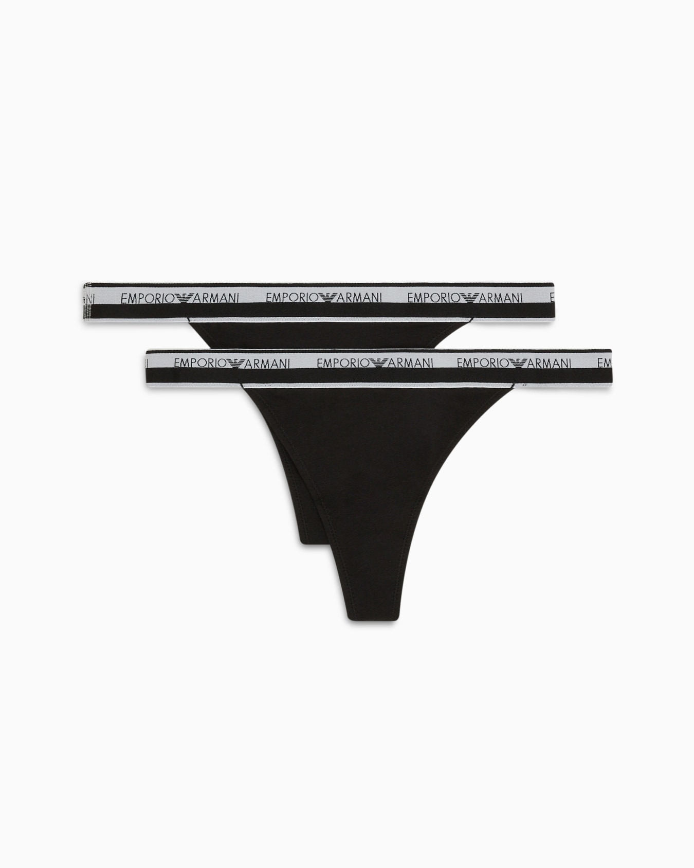 ASV two-pack of iconic logo band organic cotton thongs Slide 0