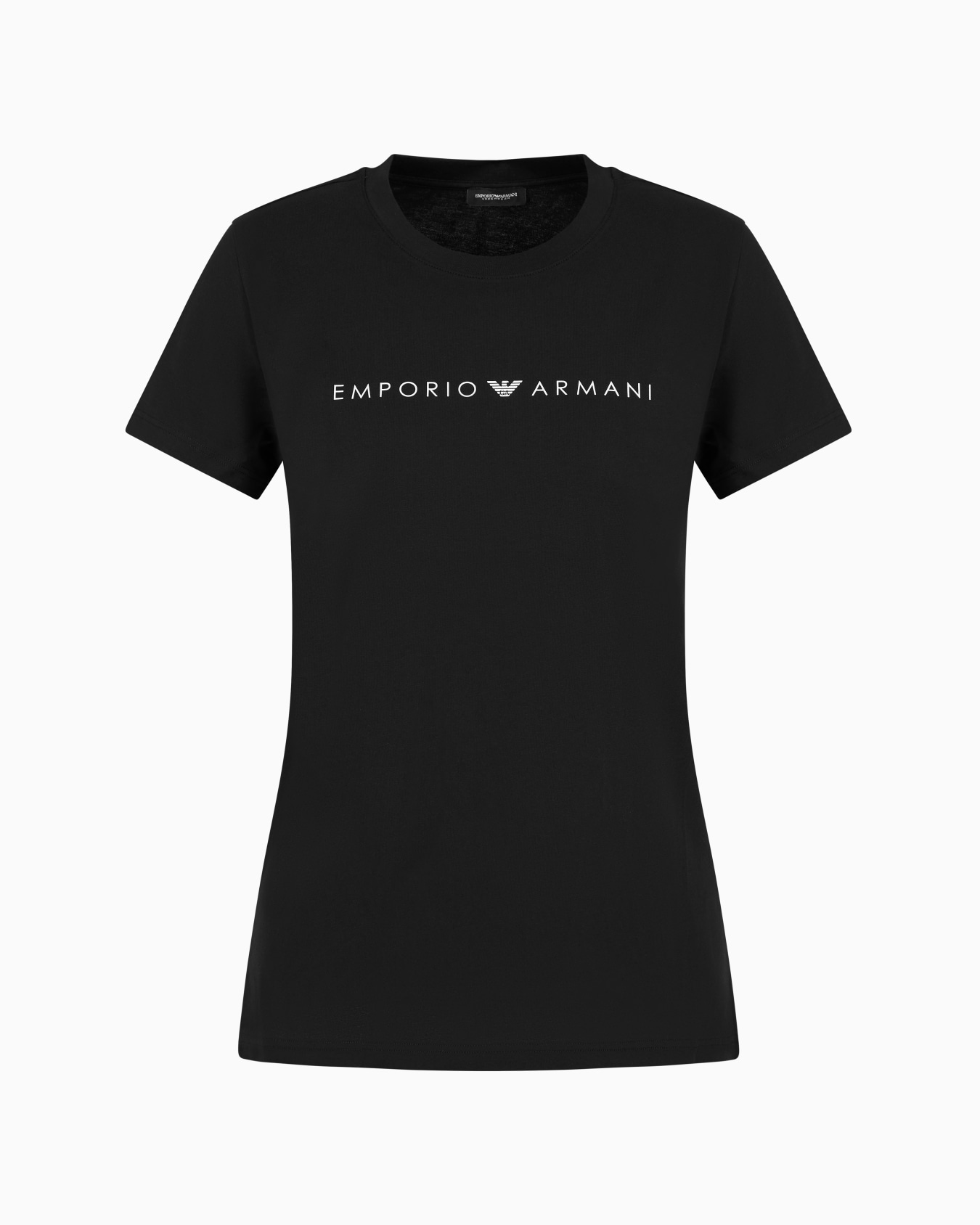 ASV Iconic organic-cotton loungewear T-shirt with logo band Slide 0