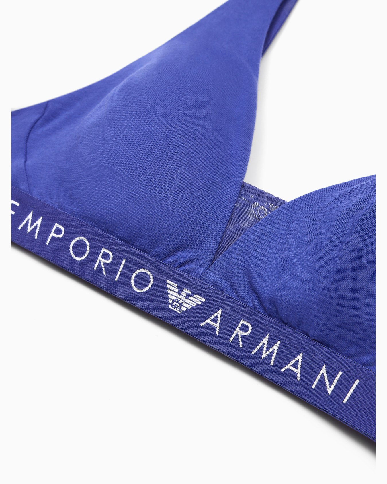 ASV Iconic organic-cotton bralette with logo underband Slide 3