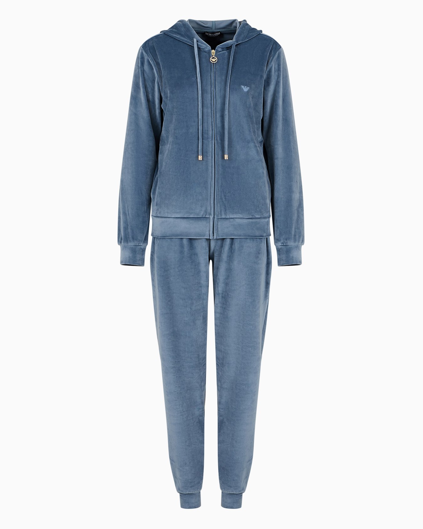 Tuta loungewear in ciniglia Slide 0