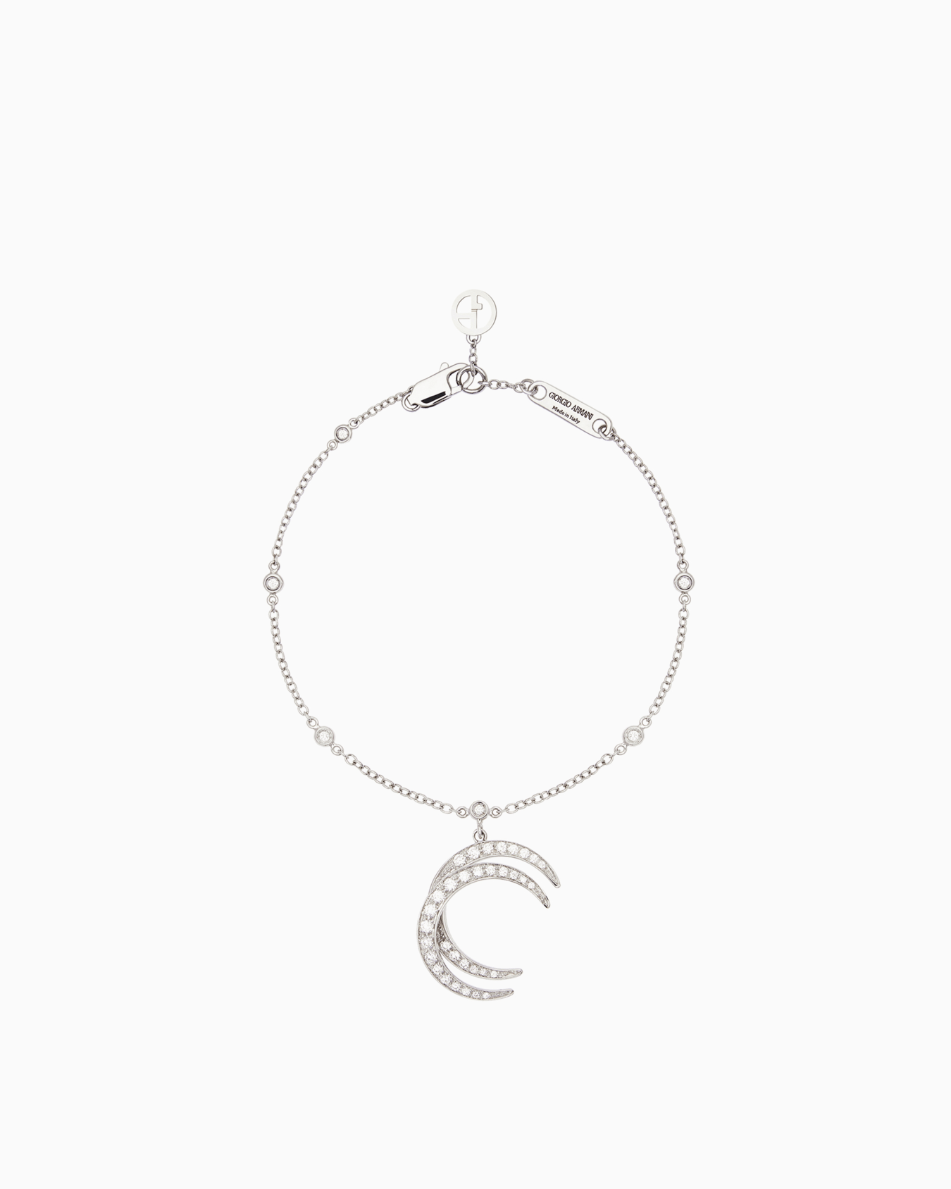 18K white-gold, diamond Firmamento bracelet Diapositiva 0