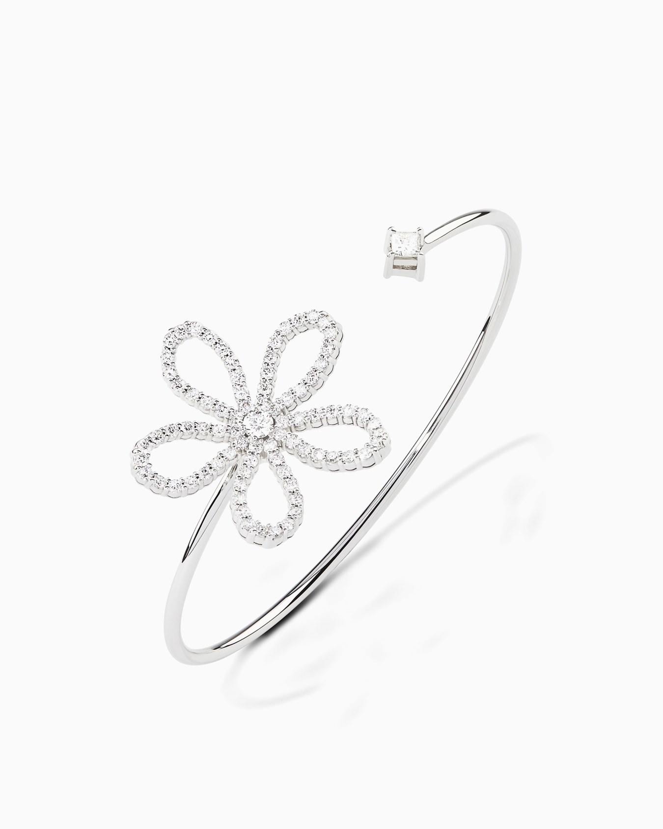 18K white-gold, diamond Sì bracelet Diapositiva 0