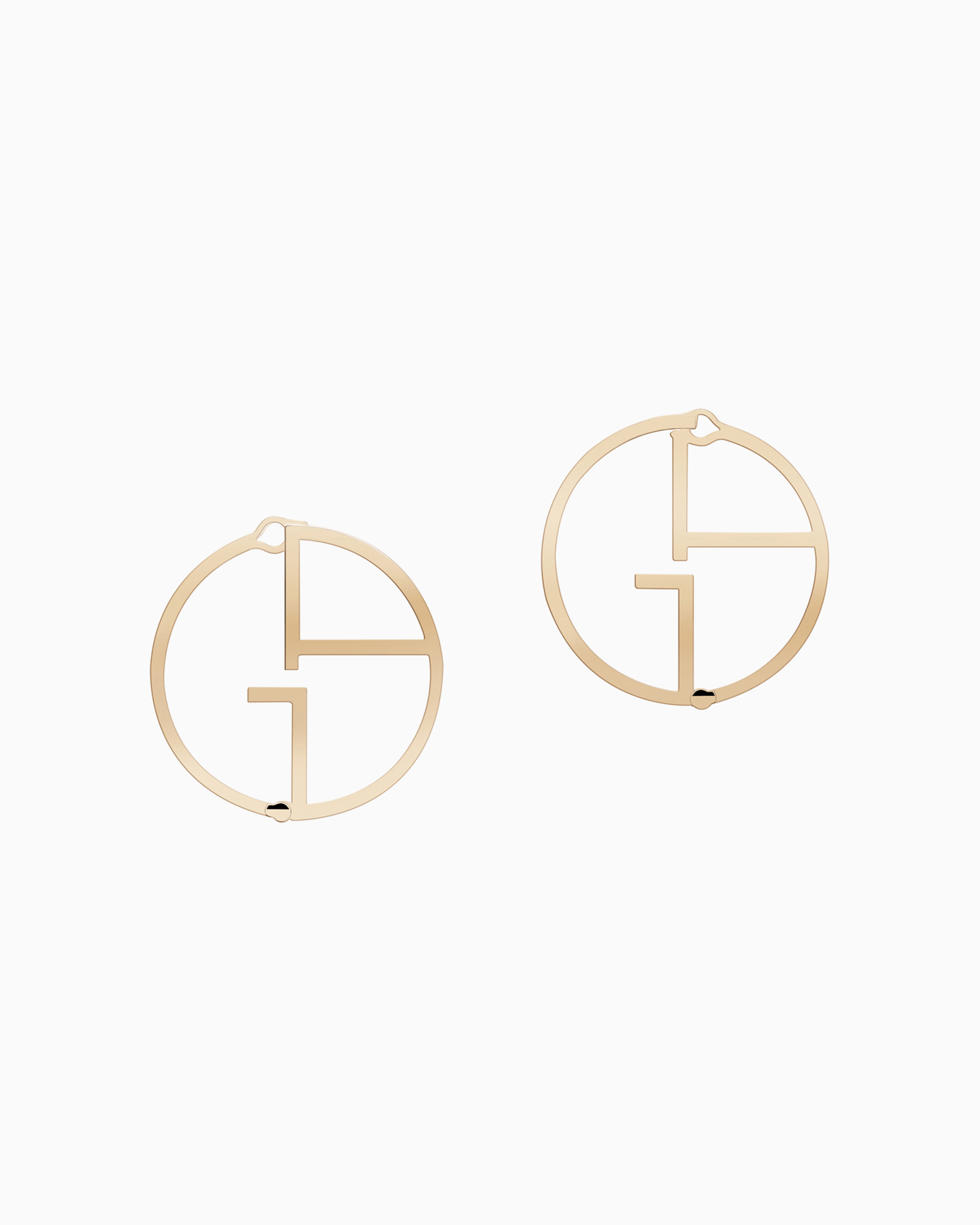 18K gold Borgonuovo earrings Diapositiva 0