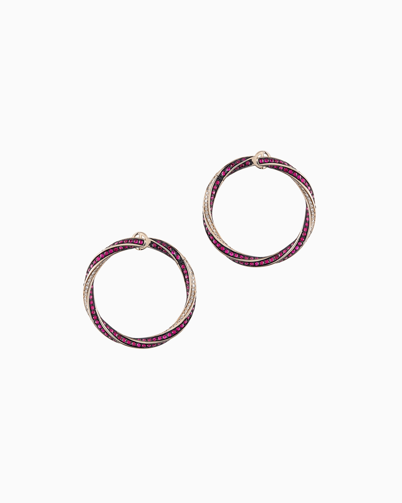 Bague Borgonuovo en or bruni et diamants Diapositive 0