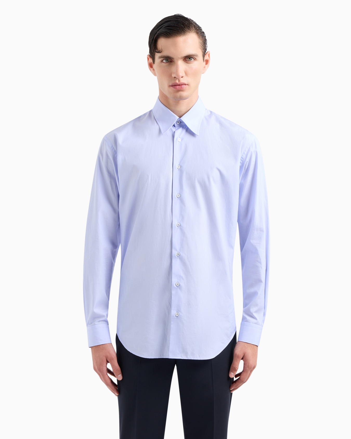 Regular-fit cotton shirt Slide 1