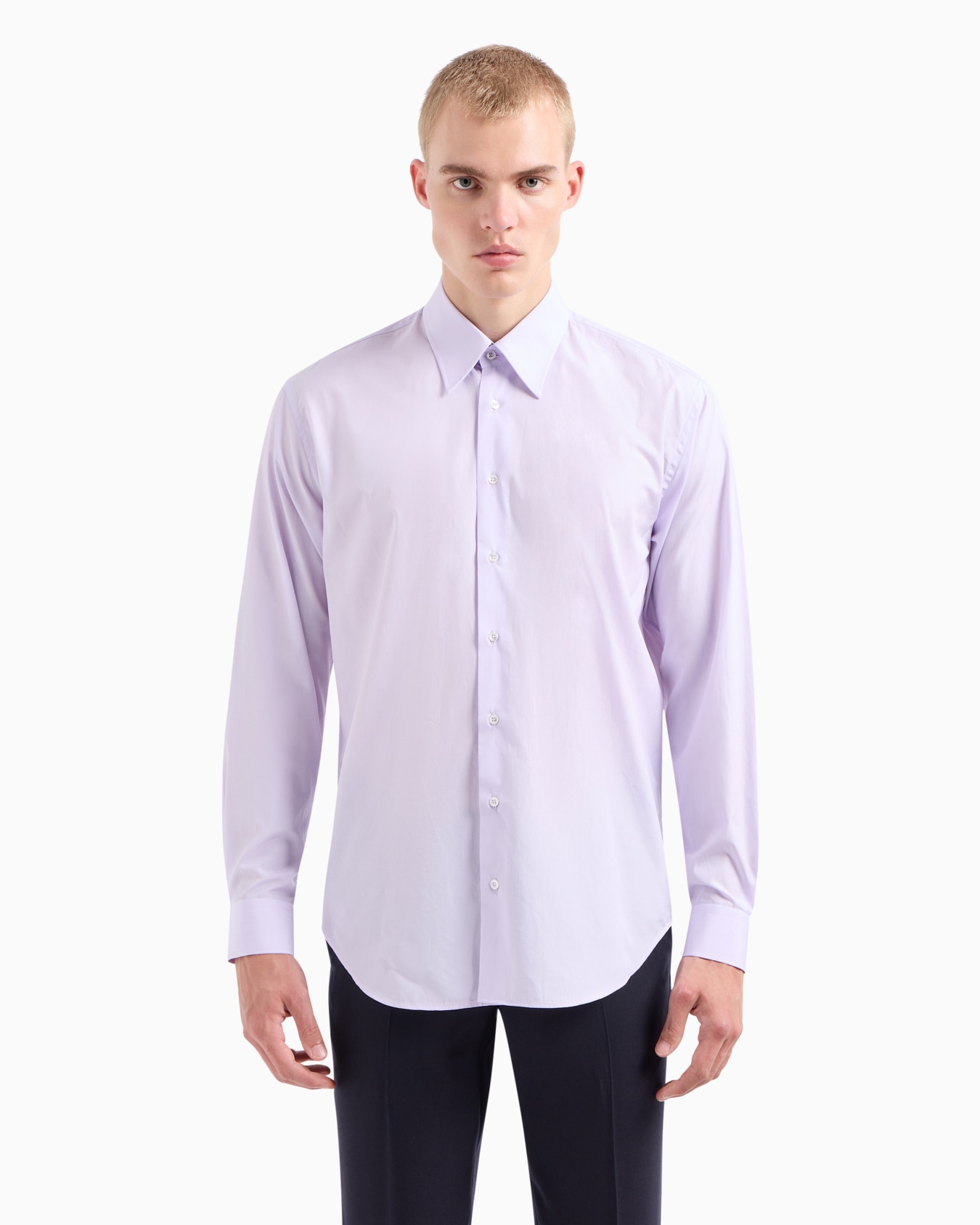 Regular-fit cotton shirt Slide 1