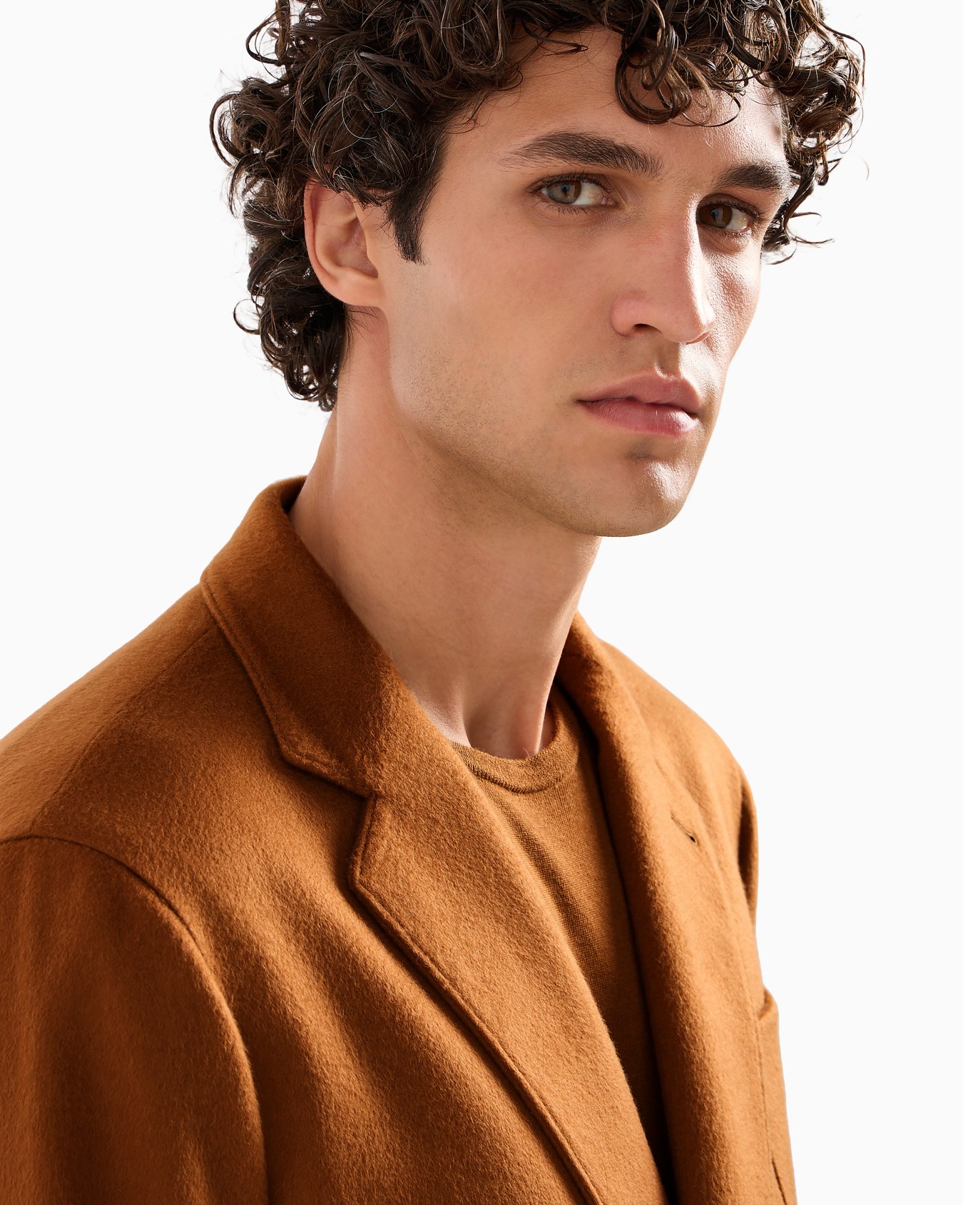 Giorgio Armani Vicuña Giacca doppiopetto in panno leggero di pura vicuña Slide 5