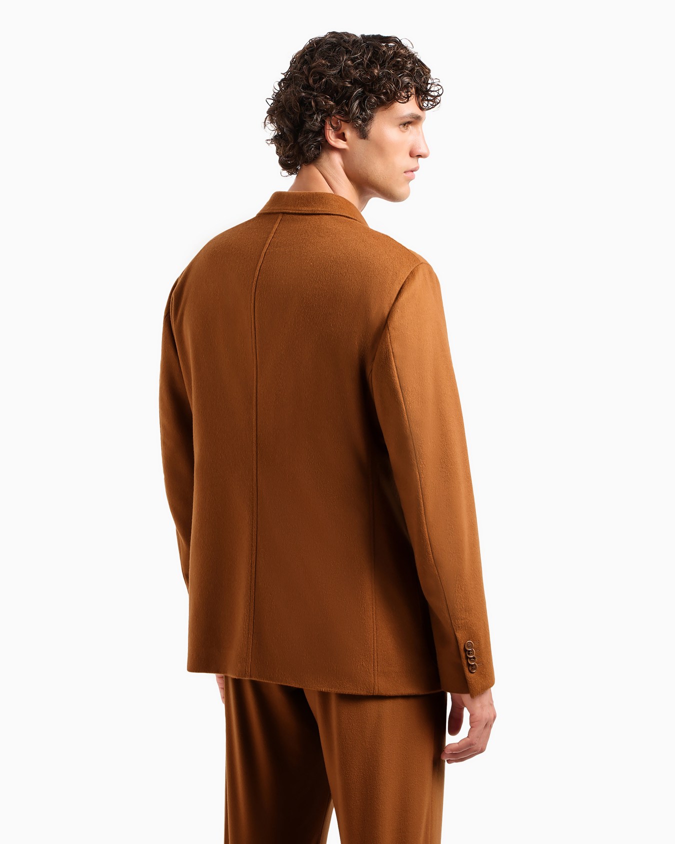 Giorgio Armani Vicuña Giacca doppiopetto in panno leggero di pura vicuña Slide 2