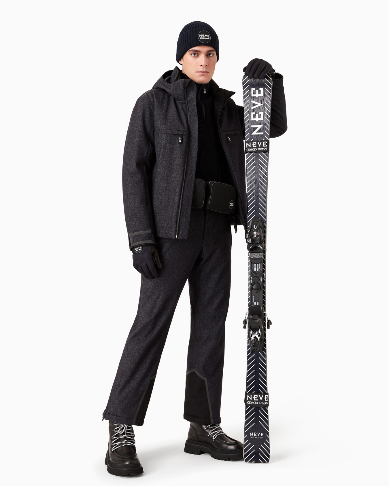 Giorgio Armani Neve technical ski jacket Slide 3