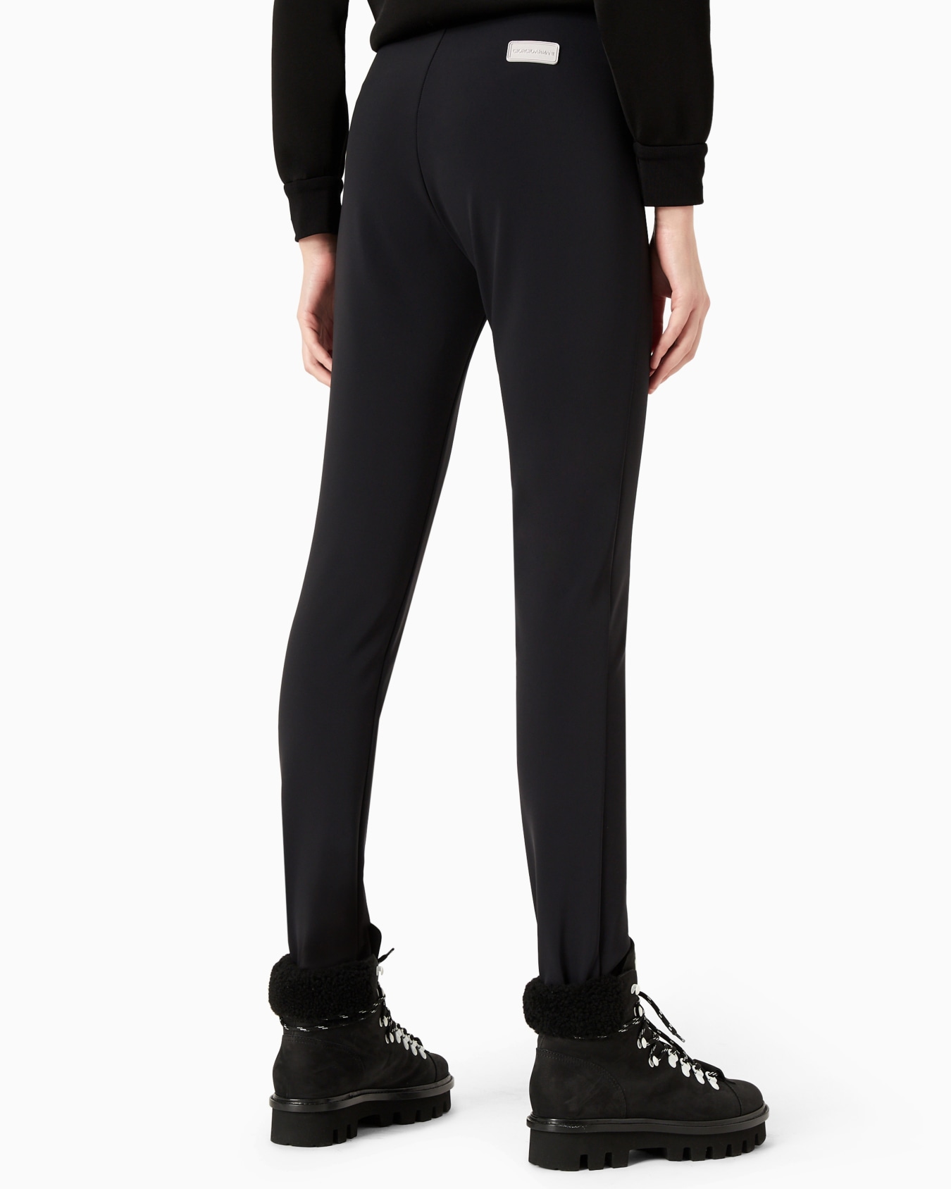 Giorgio Armani Neve technical stretch ski leggings with stirrups Slide 2