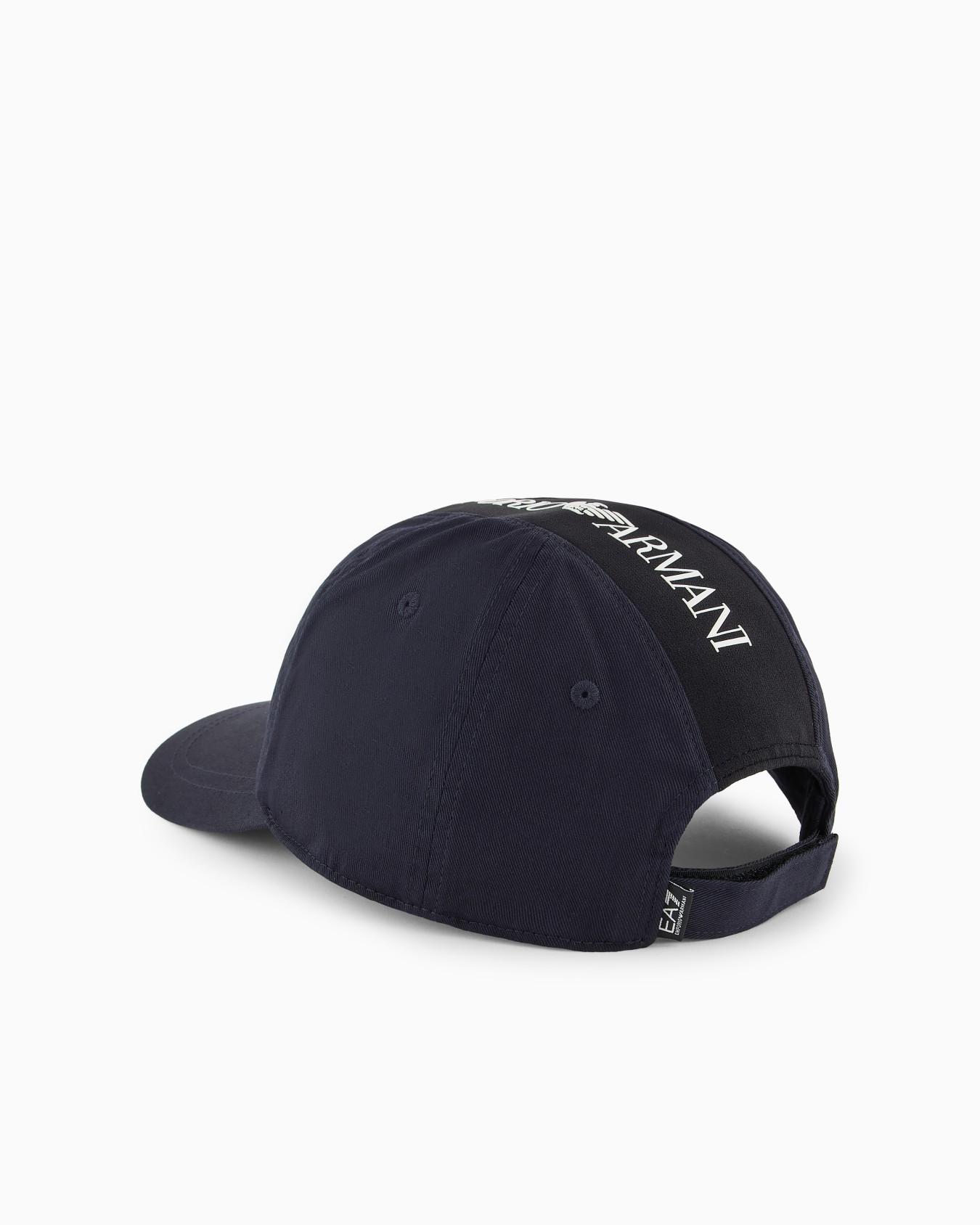 Cotton baseball cap with logo tape Slide 1