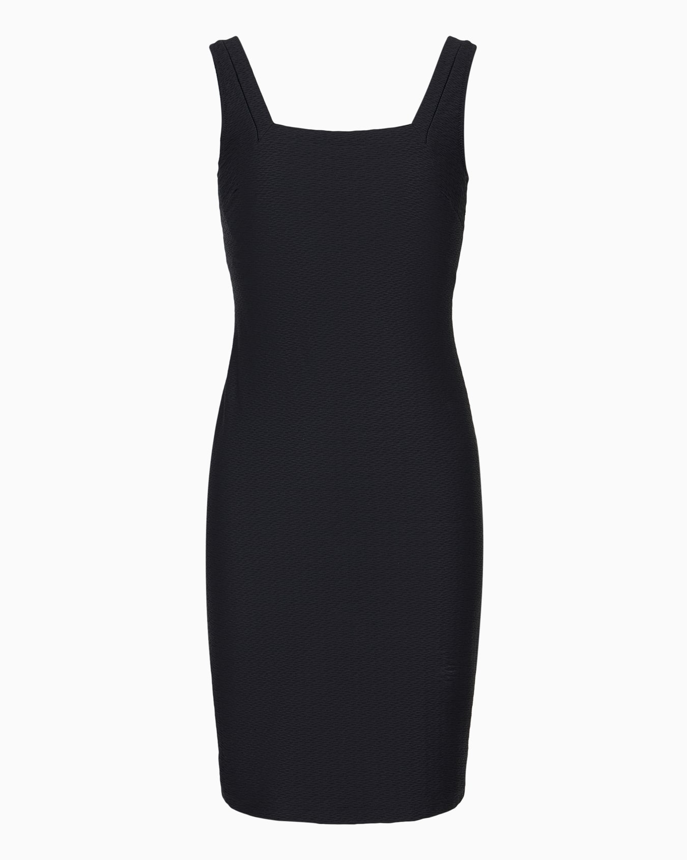 Beachwear sheath dress in textured Lycra Slide 0