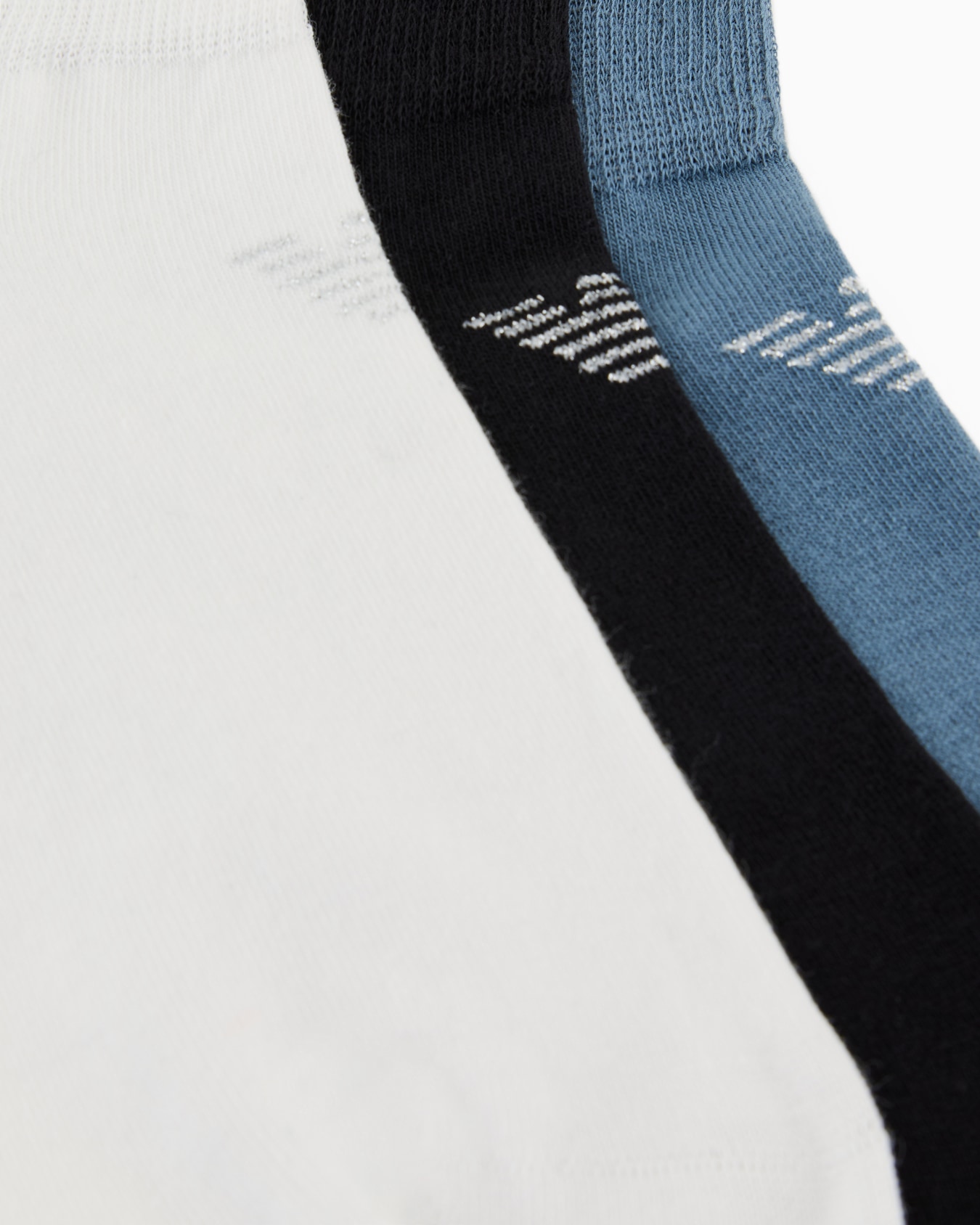 Baumwollsocken mit Lurex-Adler im 3er-Pack Folie 1