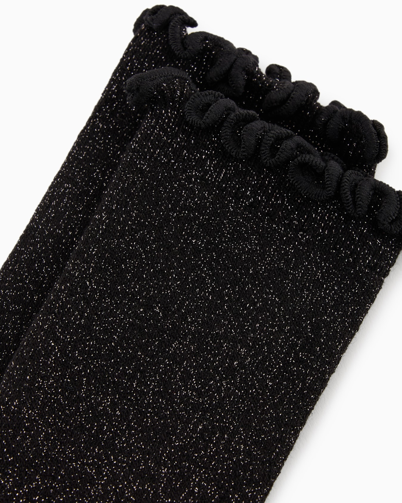 Strümpfe aus Stretch-Lurex-Stoff Folie 1