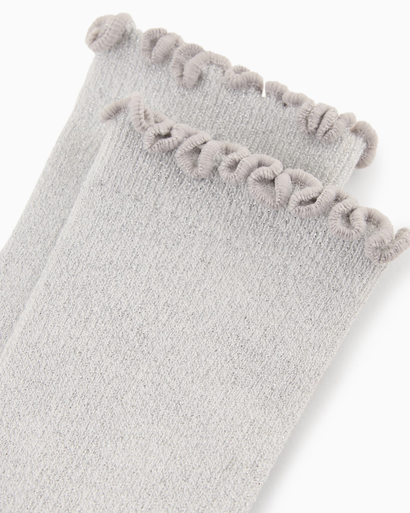 Strümpfe aus Stretch-Lurex-Stoff Folie 1