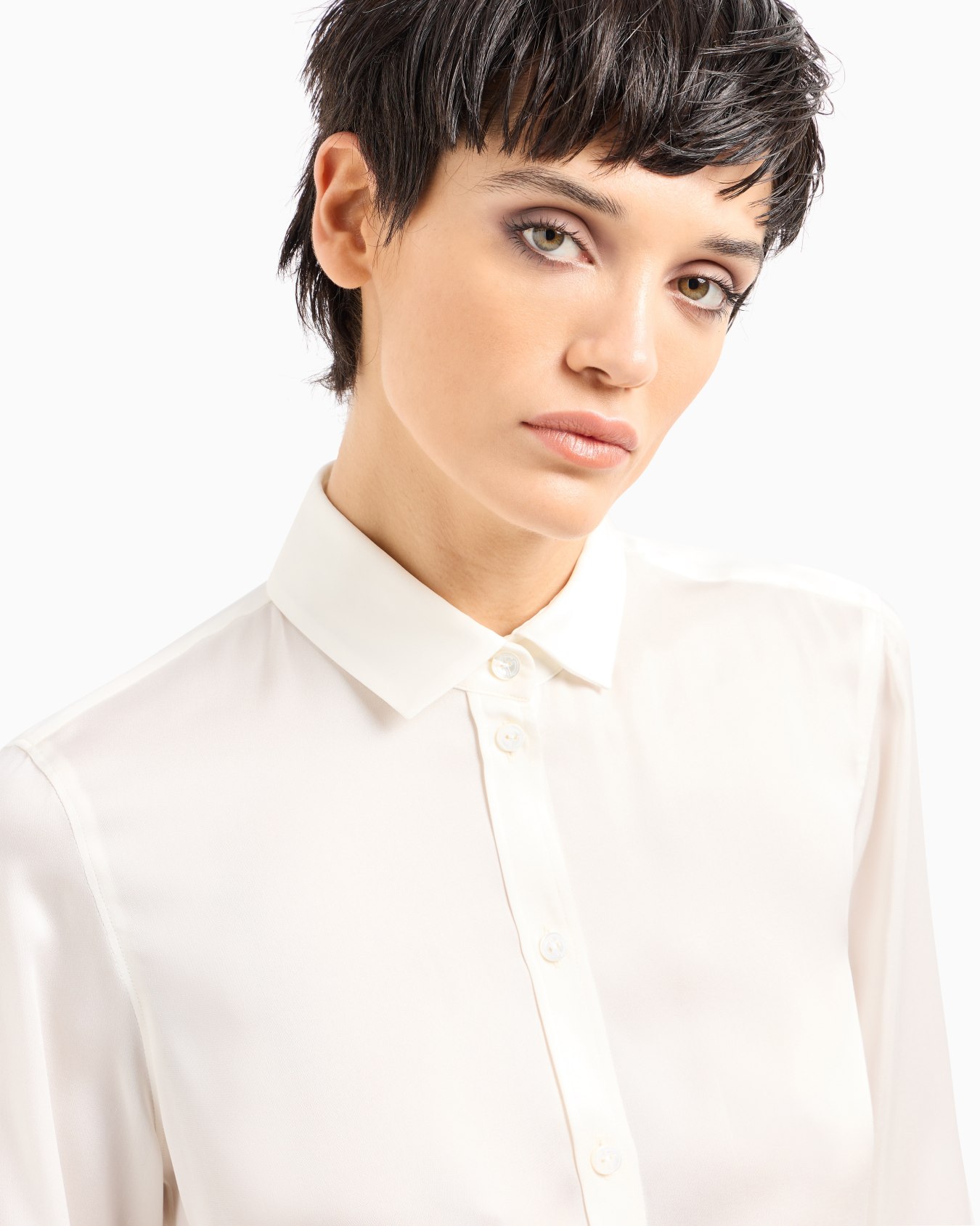 Silk muslin shirt Slide 4