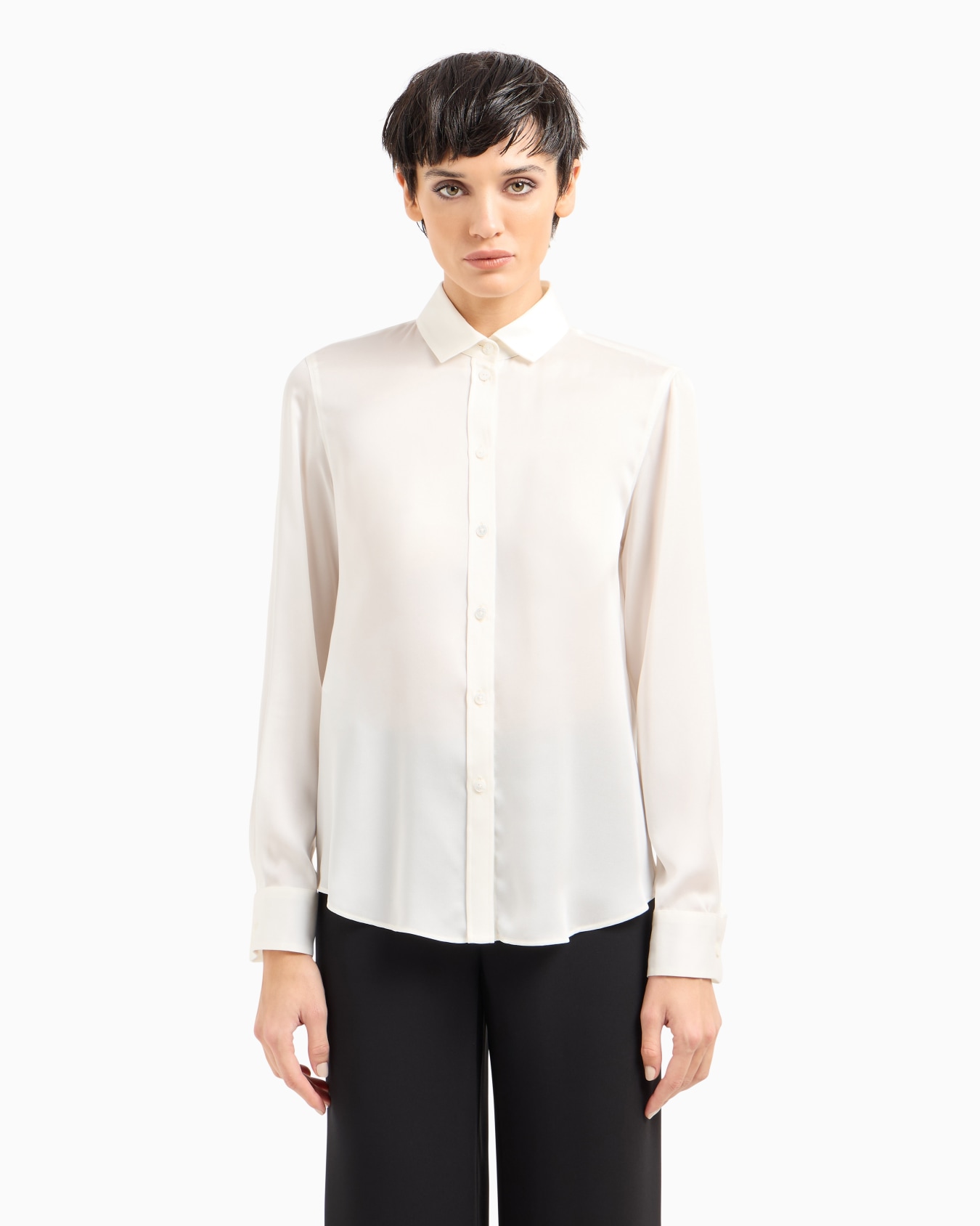 Silk muslin shirt Slide 3