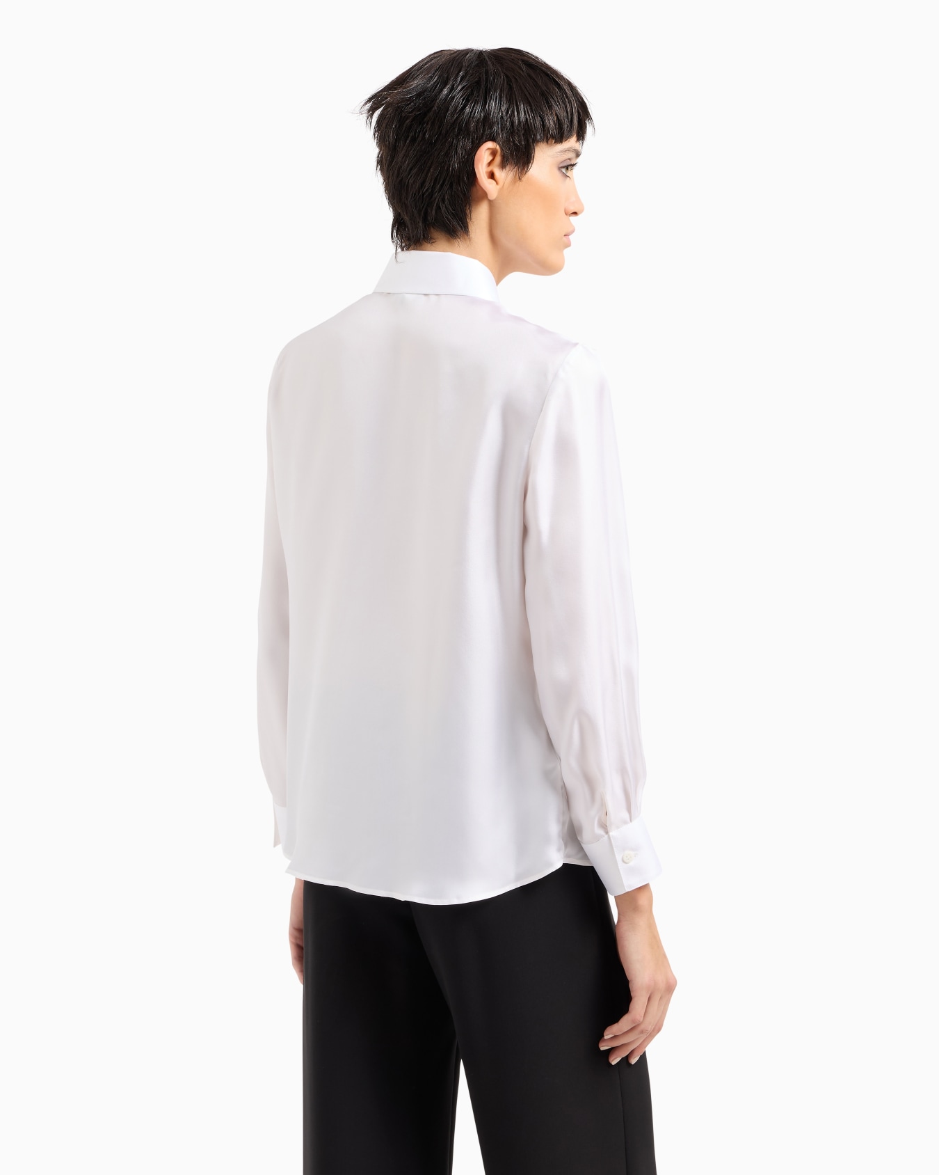 Chemise en soie biologique Diapositive 2