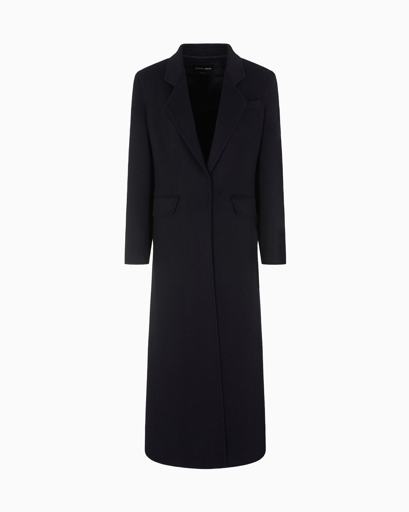 Cappotto lungo in cashmere double Slide 0